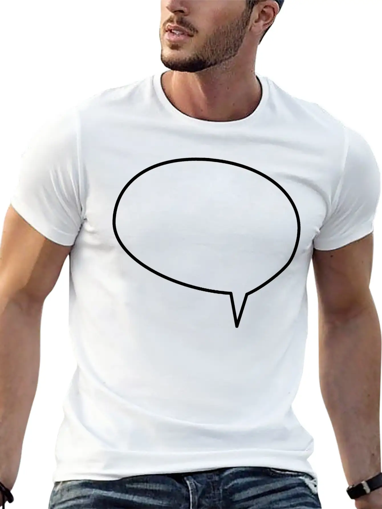Cartoon Balloon Unisex Short Sleeve Soft Cotton T-Shirt – Casual Everyday Wear
