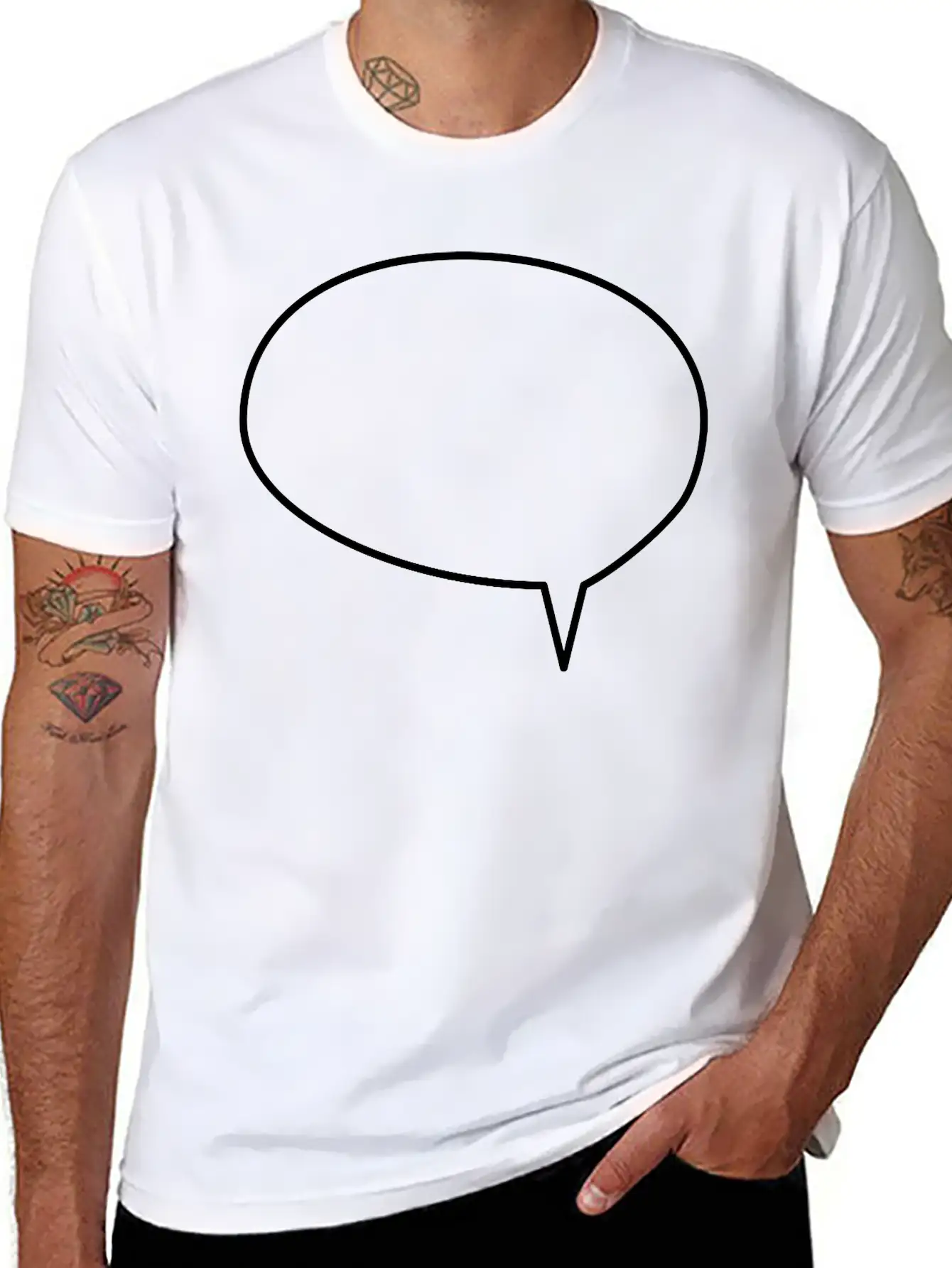 Cartoon Balloon Unisex Short Sleeve Soft Cotton T-Shirt – Casual Everyday Wear