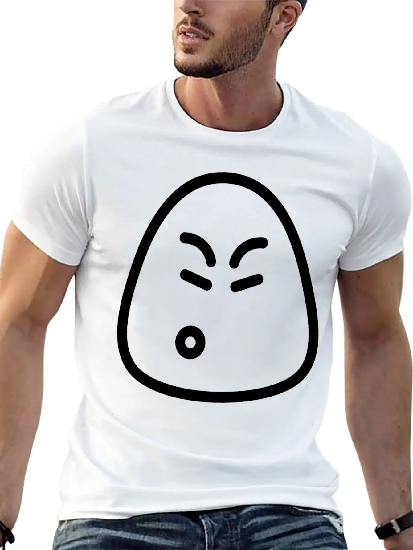 Cartoon Comic Fun Unisex Casual T-Shirt – Clean Design For Daily Comfort