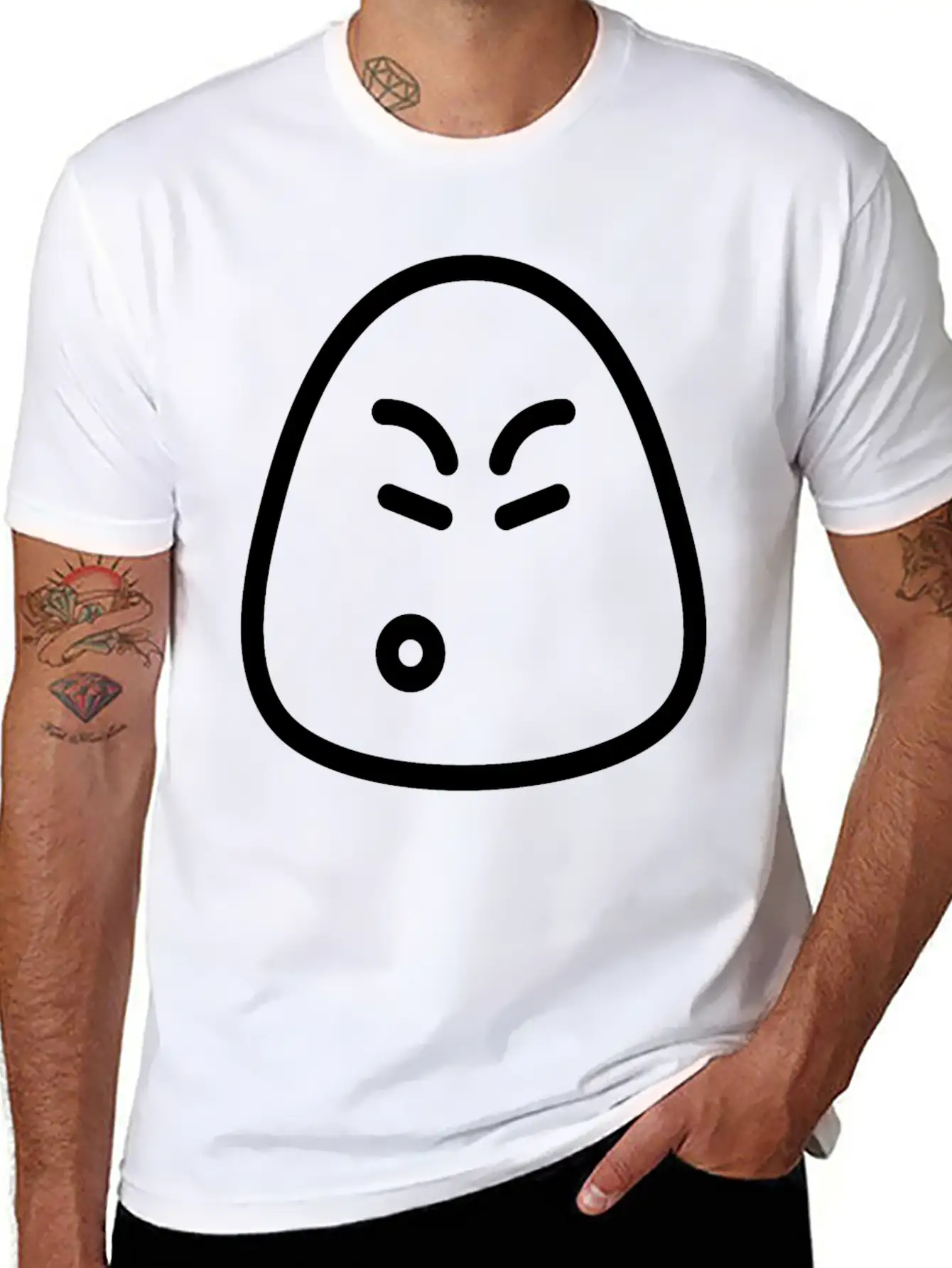 Cartoon Comic Fun Unisex Casual T-Shirt – Clean Design For Daily Comfort