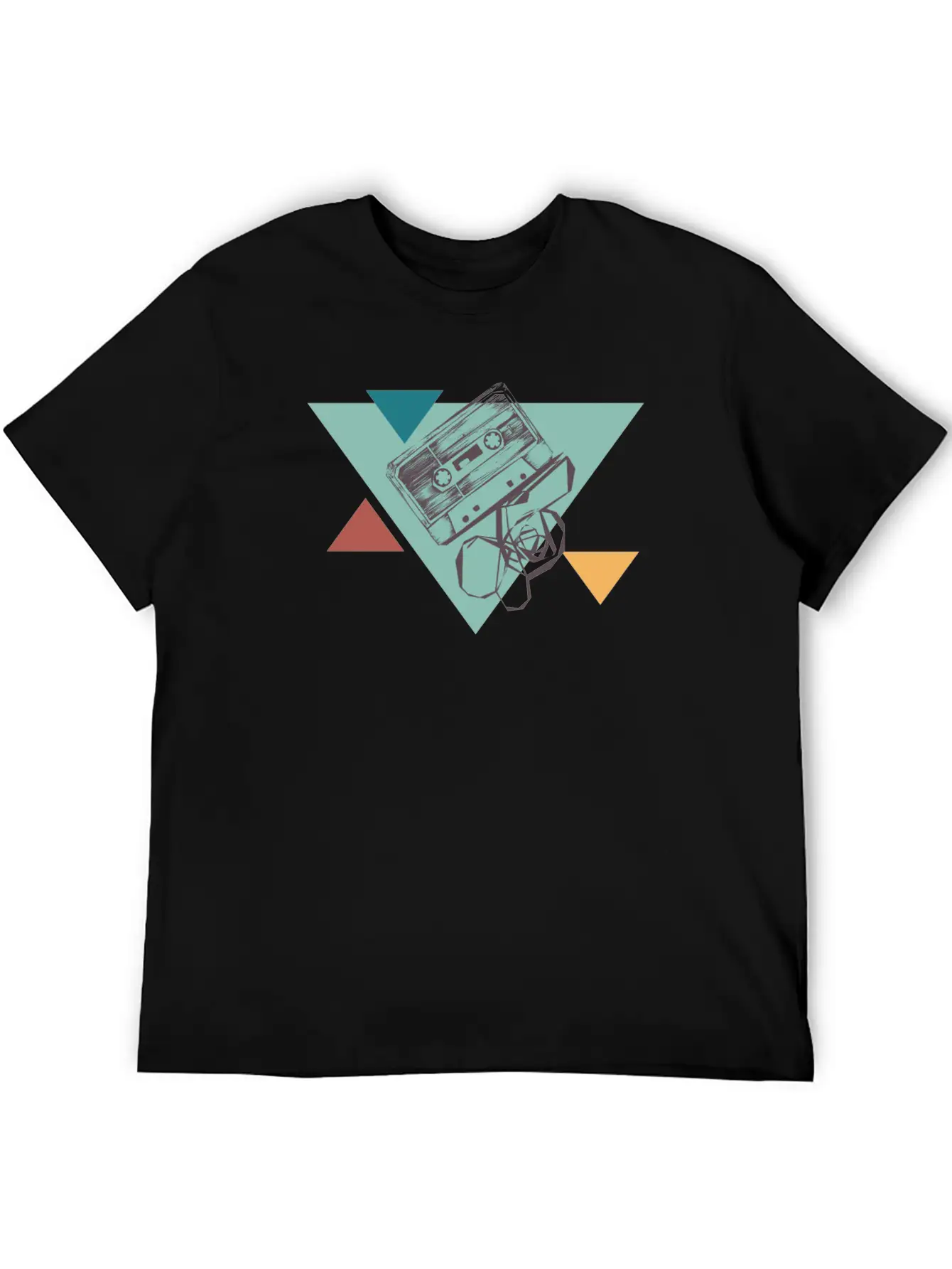 Cassette Tape Essential Unisex Summer Tee – Soft Cotton Casual Fit