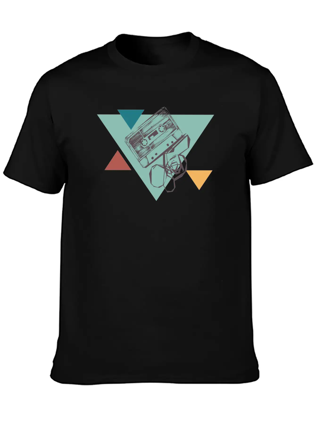 Cassette Tape Essential Unisex Summer Tee – Soft Cotton Casual Fit