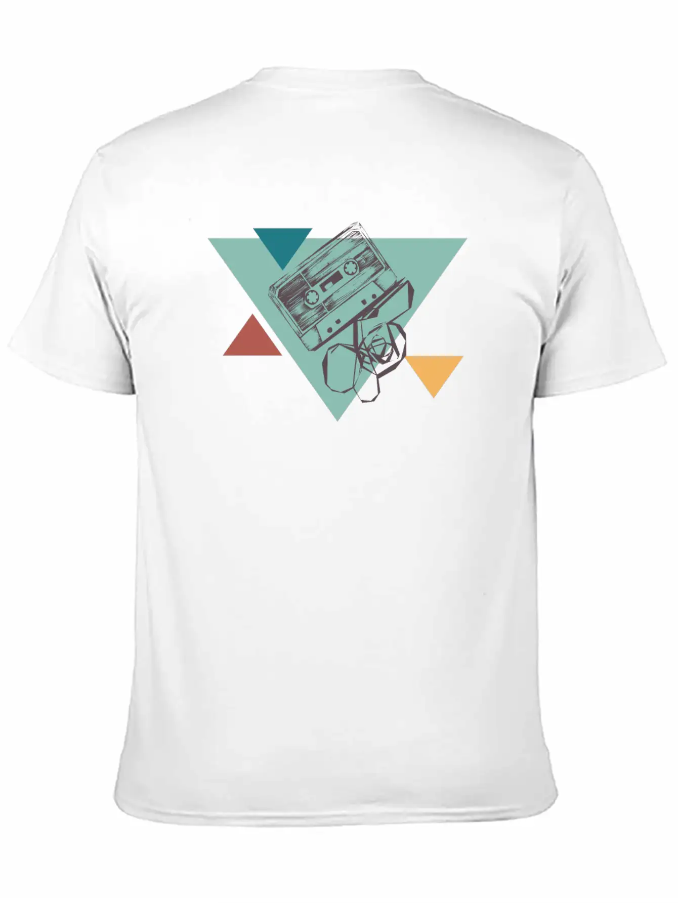 Cassette Tape Essential Unisex Summer Tee – Soft Cotton Casual Fit