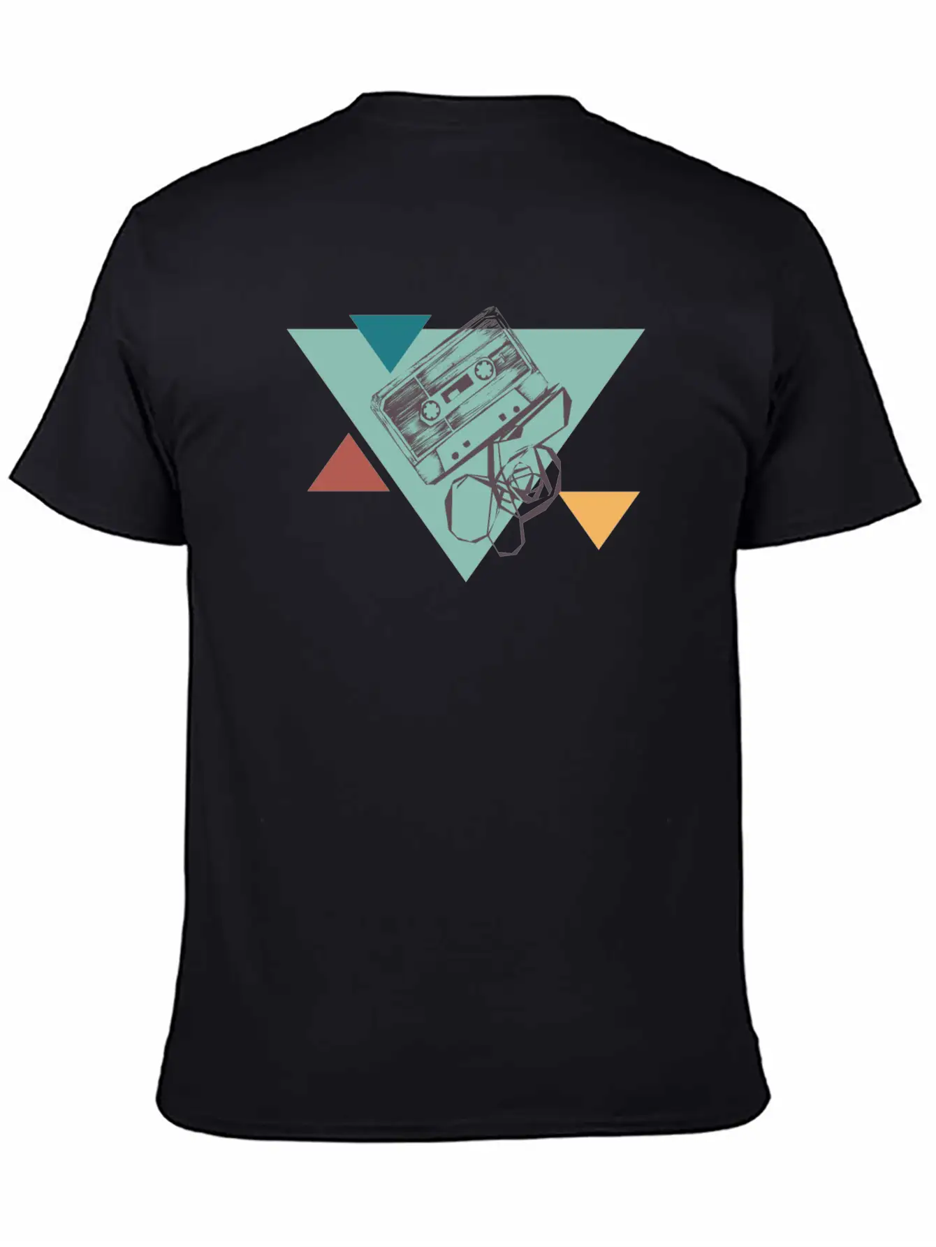 Cassette Tape Essential Unisex Summer Tee – Soft Cotton Casual Fit