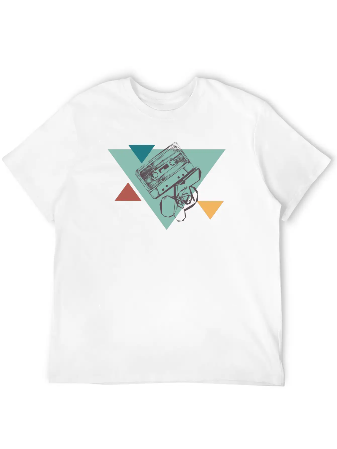 Cassette Tape Essential Unisex Summer Tee – Soft Cotton Casual Fit