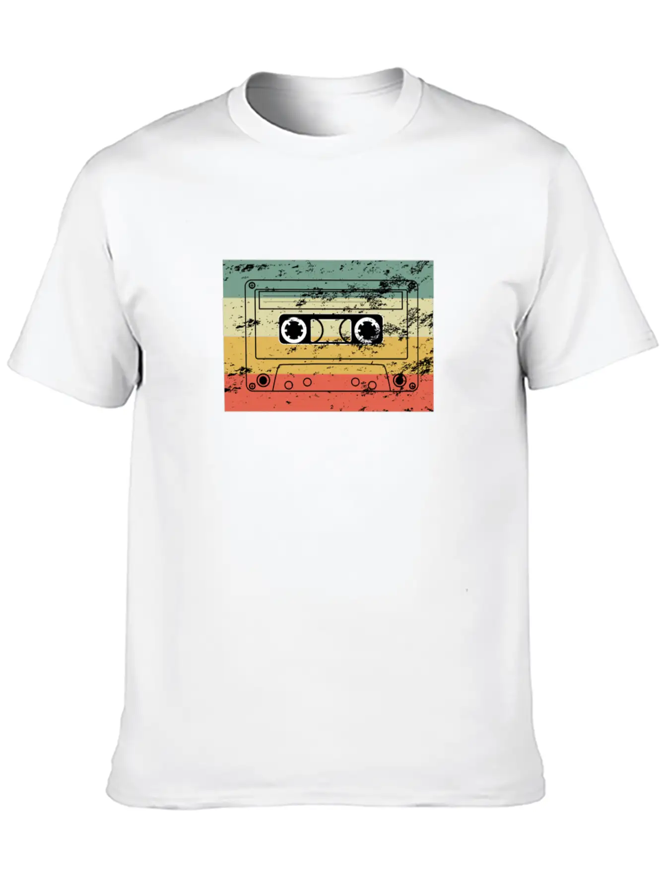 Cassette Unisex Casual T-Shirt – Clean Design For Daily Comfort