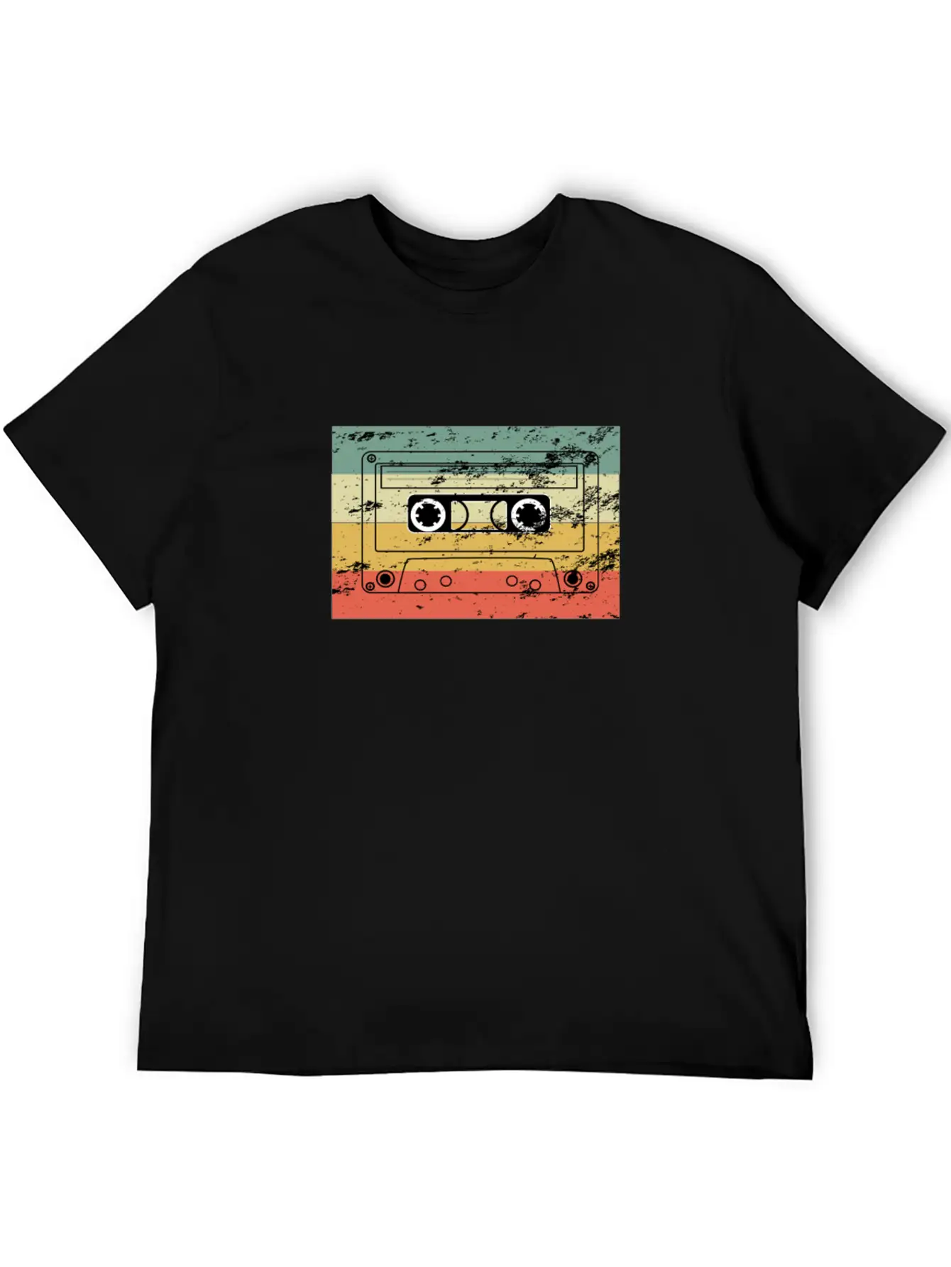 Cassette Unisex Casual T-Shirt – Clean Design For Daily Comfort