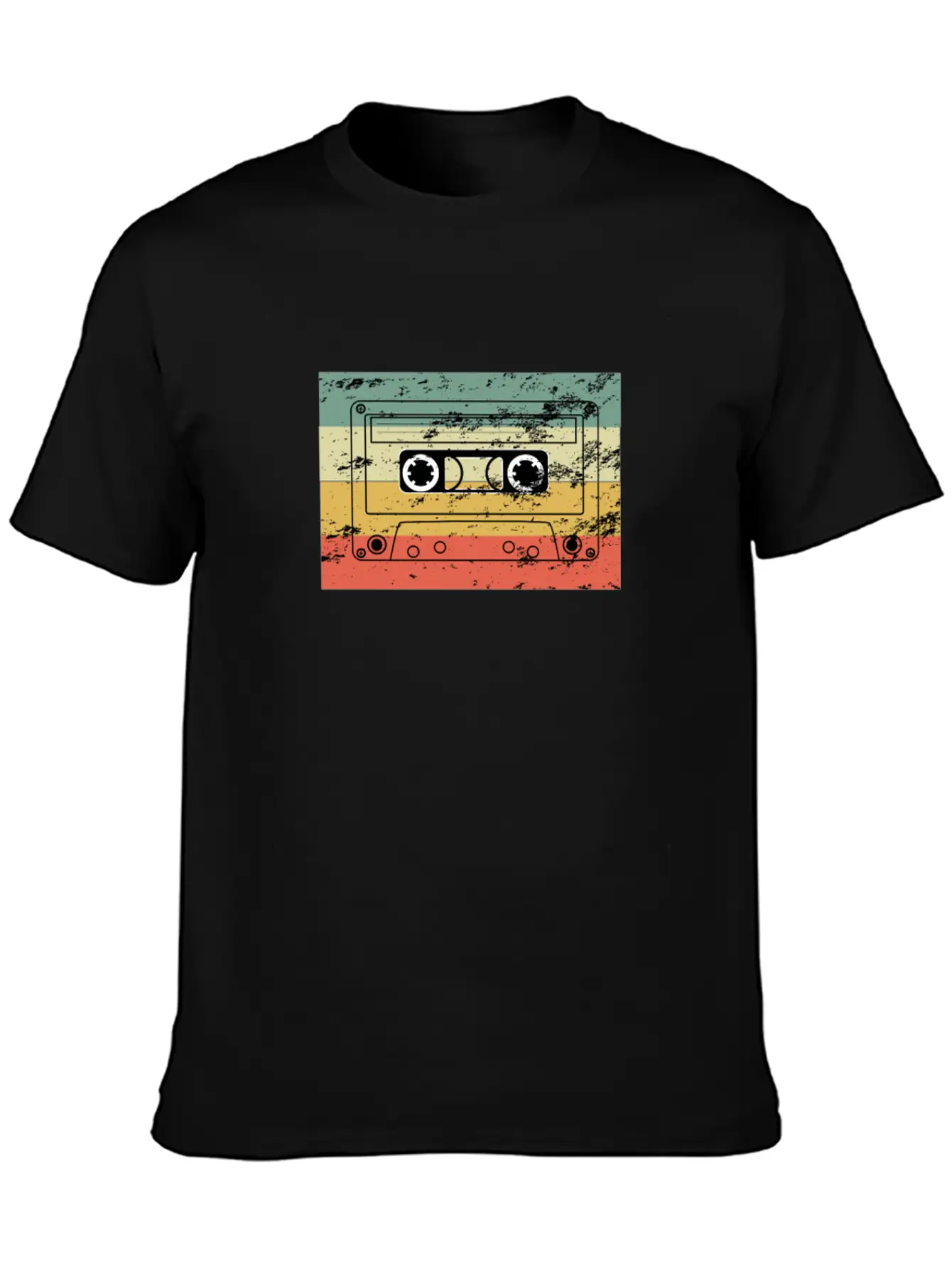 Cassette Unisex Casual T-Shirt – Clean Design For Daily Comfort