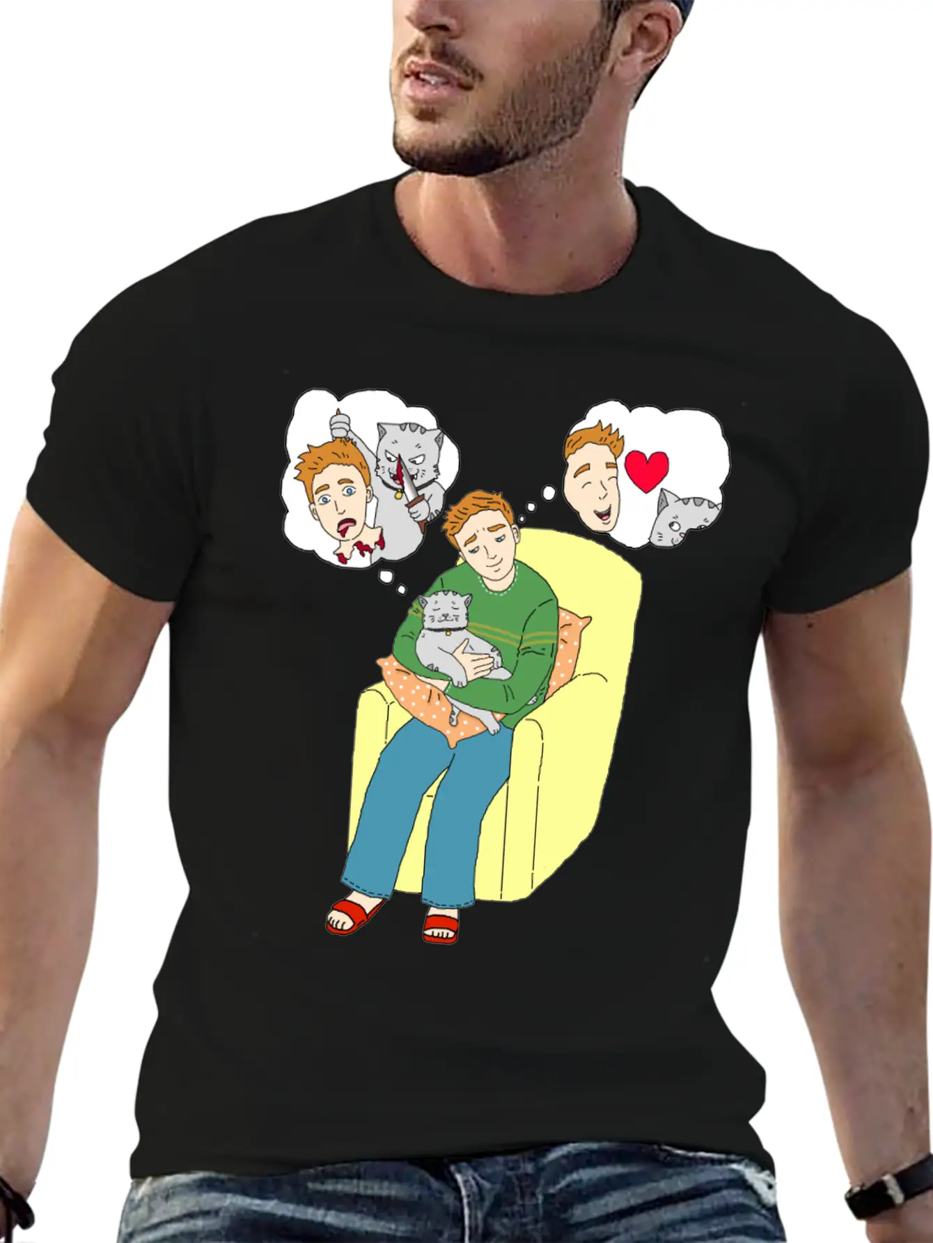Cat Catowner Love Kill Gift Shirt Stylish Everyday T-Shirt – Unisex Basic Cotton Tee