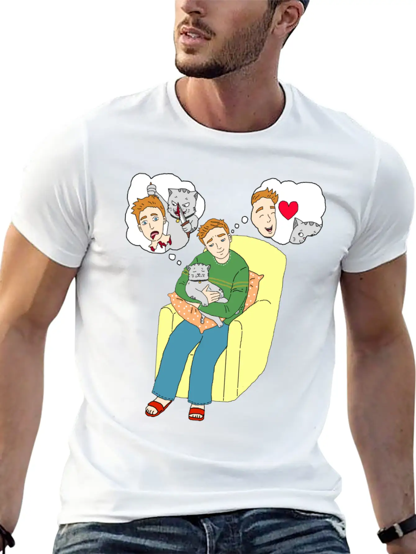 Cat Catowner Love Kill Gift Shirt Stylish Everyday T-Shirt – Unisex Basic Cotton Tee