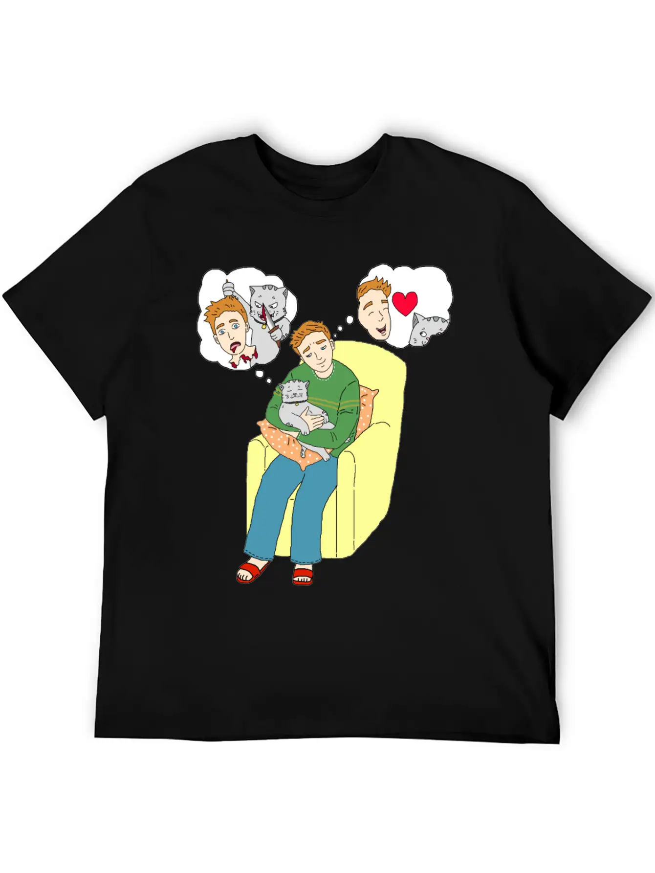 Cat Catowner Love Kill Gift Shirt Stylish Everyday T-Shirt – Unisex Basic Cotton Tee