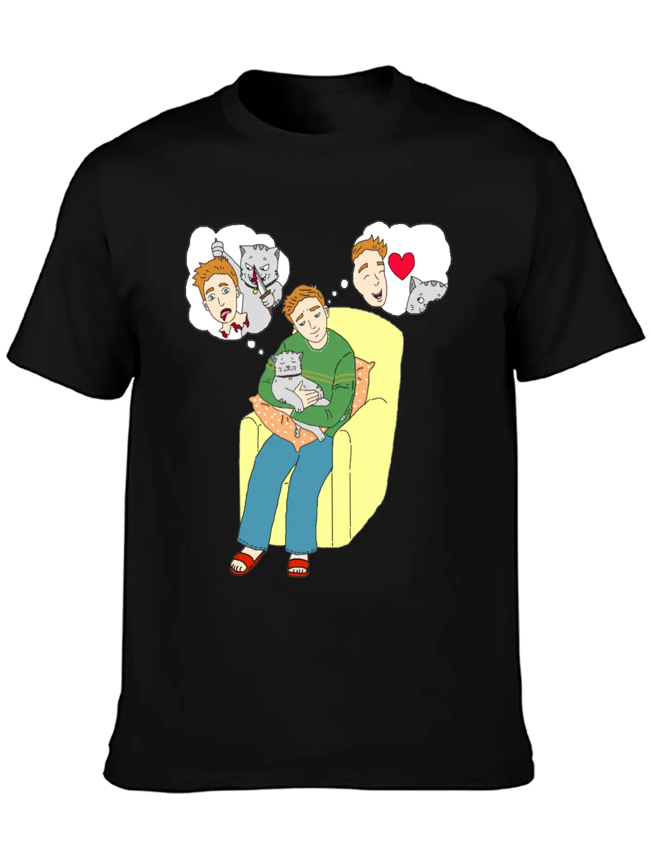 Cat Catowner Love Kill Gift Shirt Stylish Everyday T-Shirt – Unisex Basic Cotton Tee