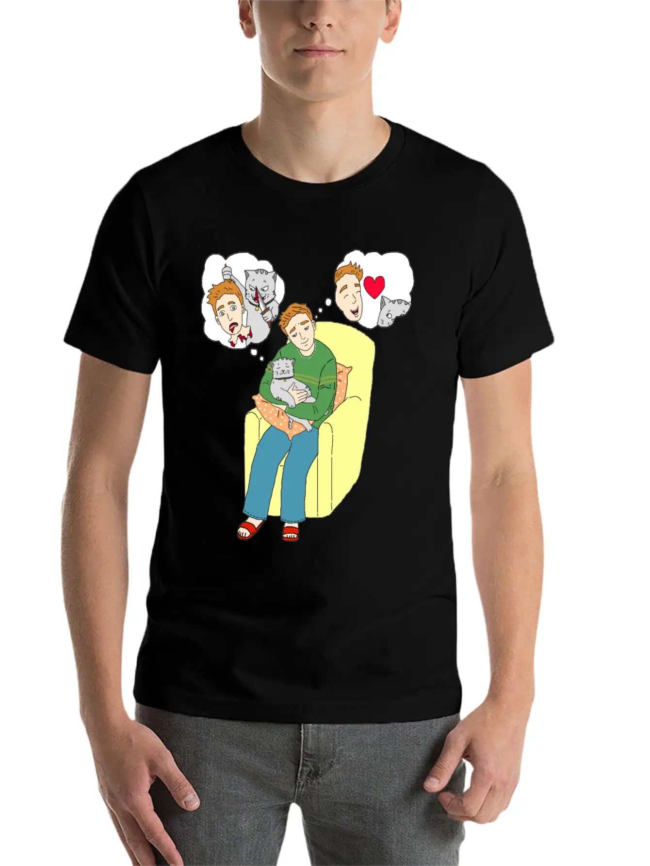 Cat Catowner Love Kill Gift Shirt Stylish Everyday T-Shirt – Unisex Basic Cotton Tee
