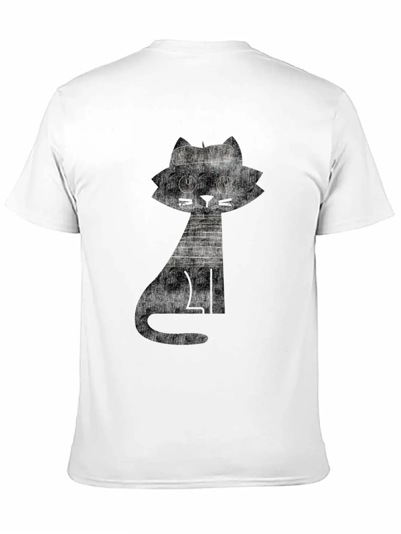 Cat From Paris Timeless Short Sleeve Tee – Comfy And Minimalist Design
