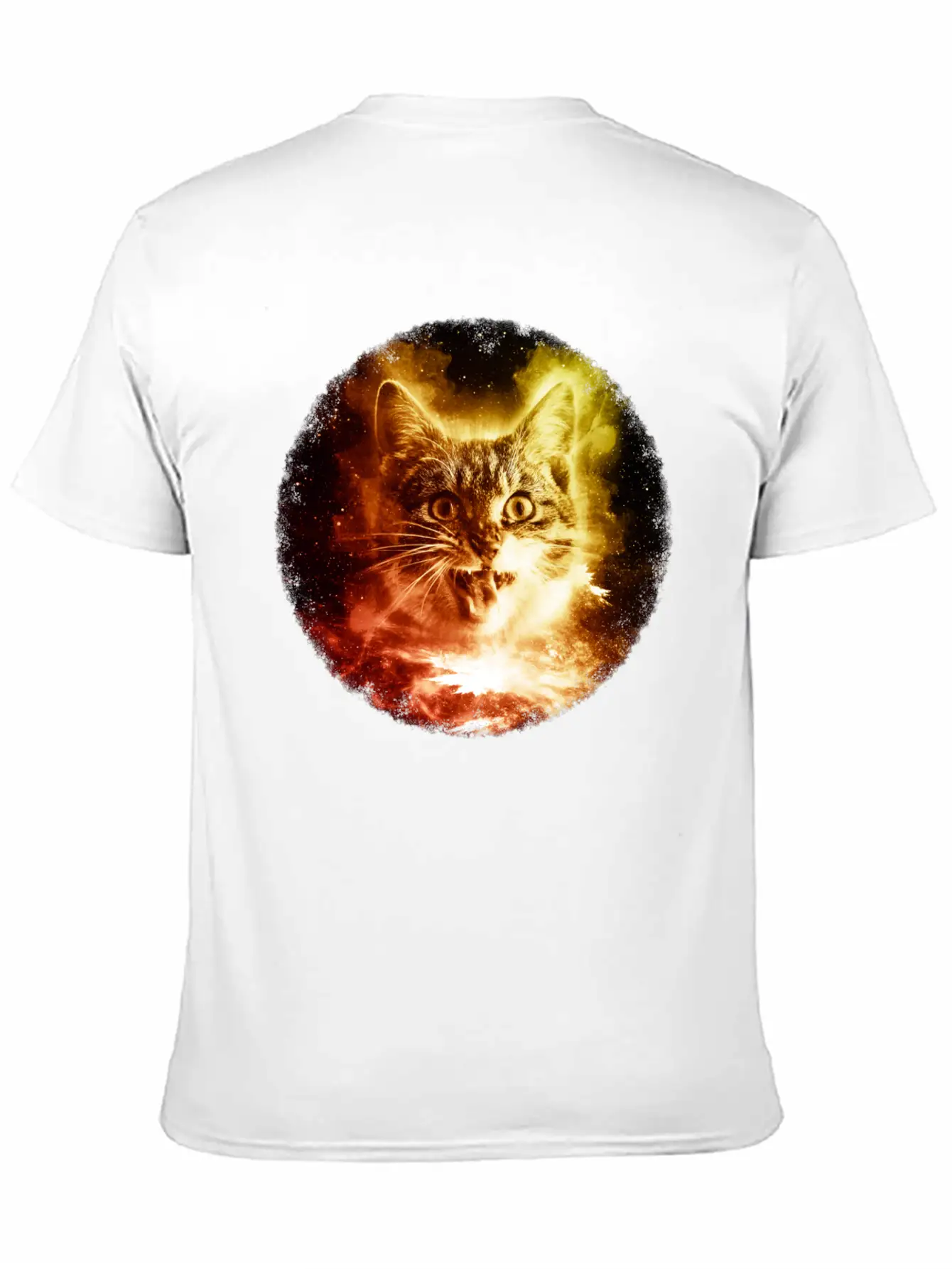 Cat In Space Shirt Cosmic Galaxy Sci Fi Retro Kitten T Shirt Comfortable Minimalist Graphic Tee – Summer Style Essential
