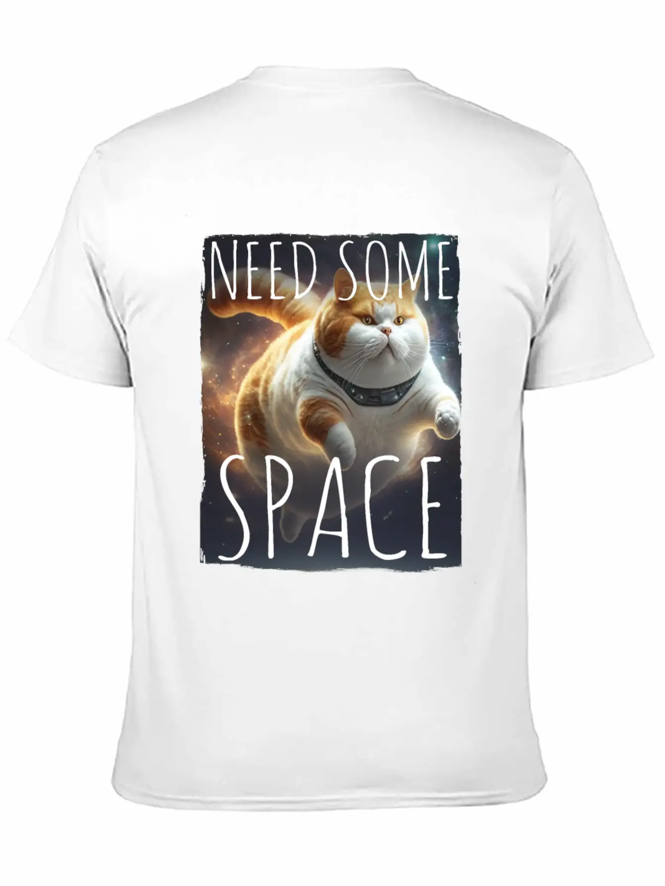 Cat Kitten Space Outer Space Atmosphere Universe Basic Graphic T-Shirt – Daily Comfort In Soft Cotton
