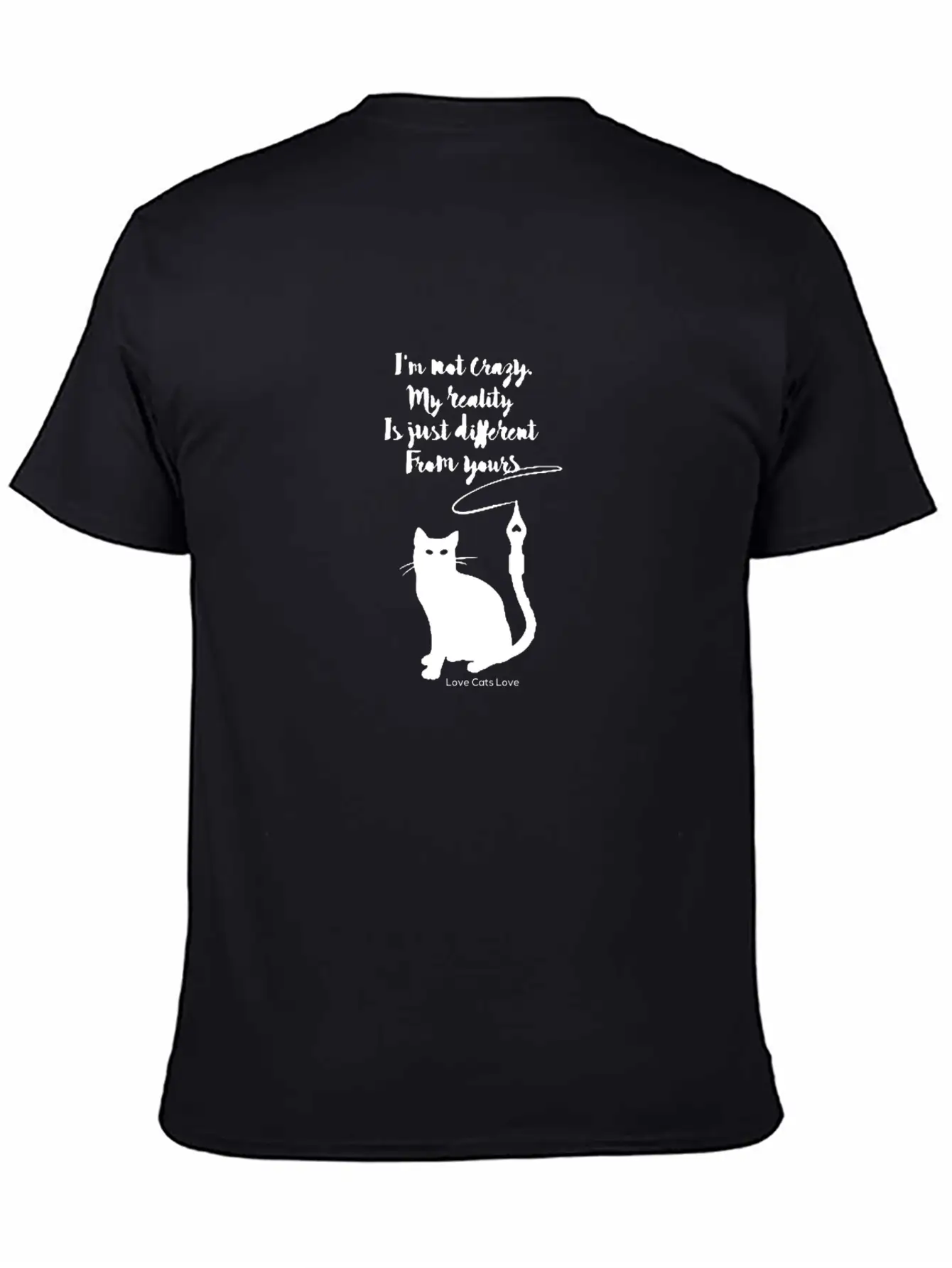 CAT LOVER OWNER FUNNY BIRTHDAY PRESENT SURPRISE Timeless Short Sleeve Tee – Comfy And Minimalist Design