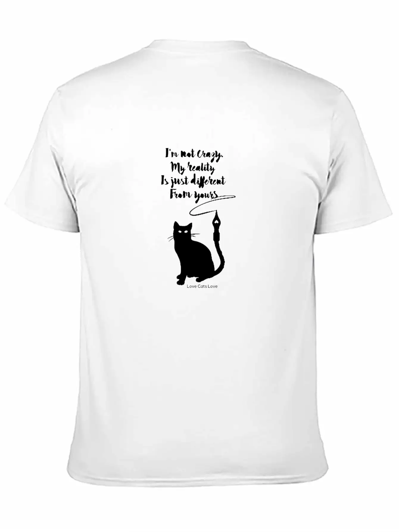CAT LOVER OWNER FUNNY BIRTHDAY PRESENT SURPRISE Timeless Short Sleeve Tee – Comfy And Minimalist Design
