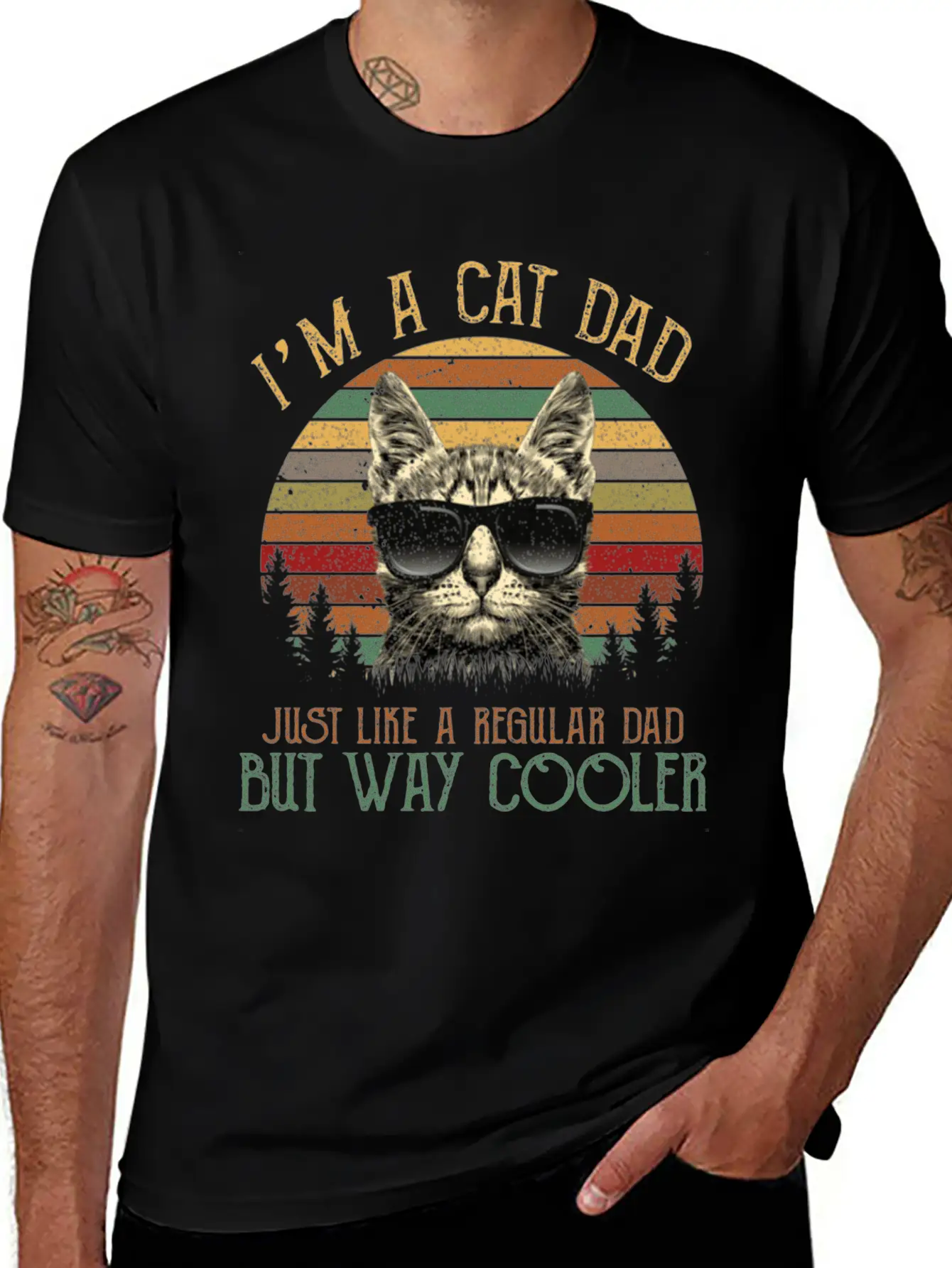 Cat Lovers/Cat Lover Art/Cat Lover Clothing Unisex Casual T-Shirt – Clean Design For Daily Comfort