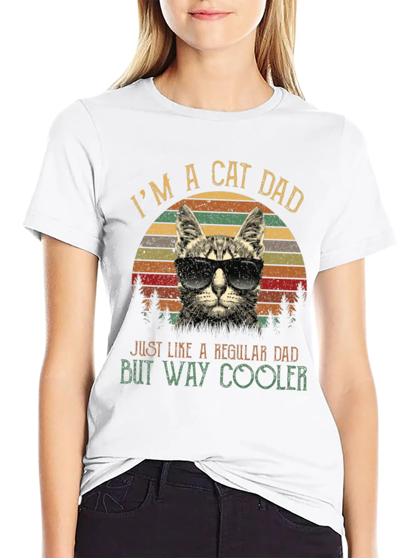 Cat Lovers/Cat Lover Art/Cat Lover Clothing Unisex Casual T-Shirt – Clean Design For Daily Comfort