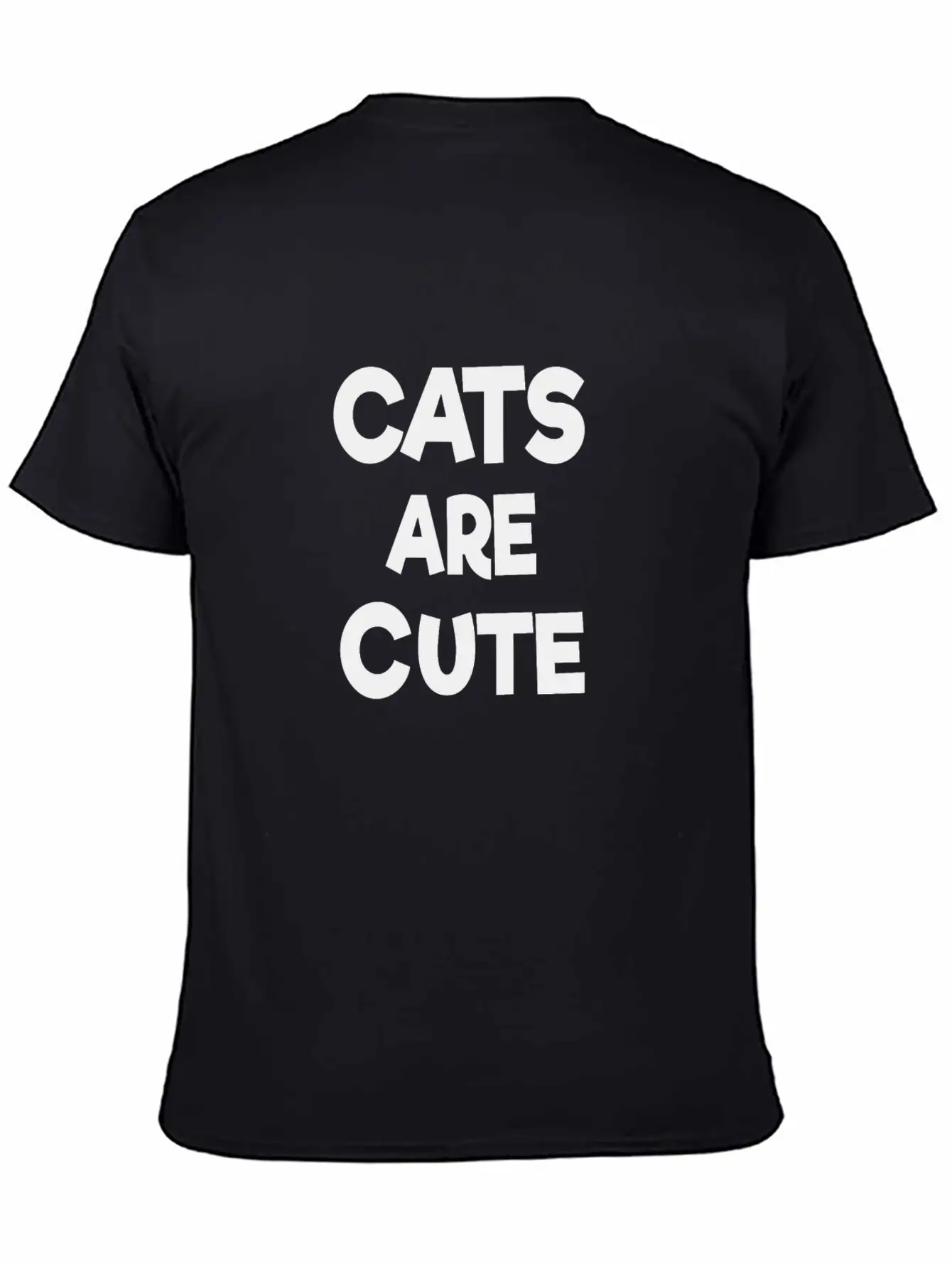 Cats Are Cute Timeless Short Sleeve Tee – Comfy And Minimalist Design