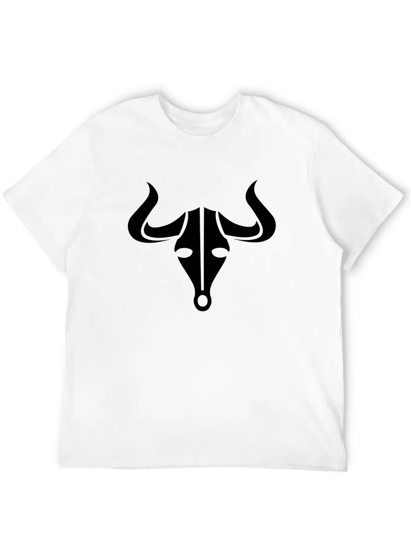 Cattle Bull Head Timeless Short Sleeve Tee – Comfy And Minimalist Design