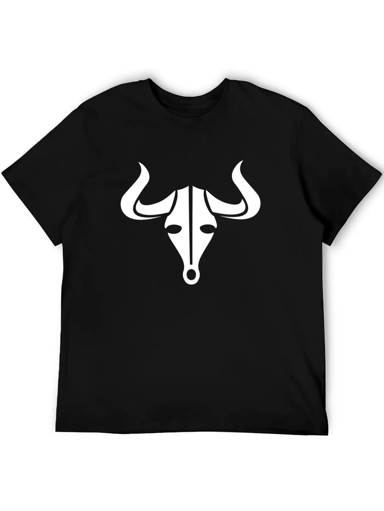 Cattle Bull Head Timeless Short Sleeve Tee – Comfy And Minimalist Design