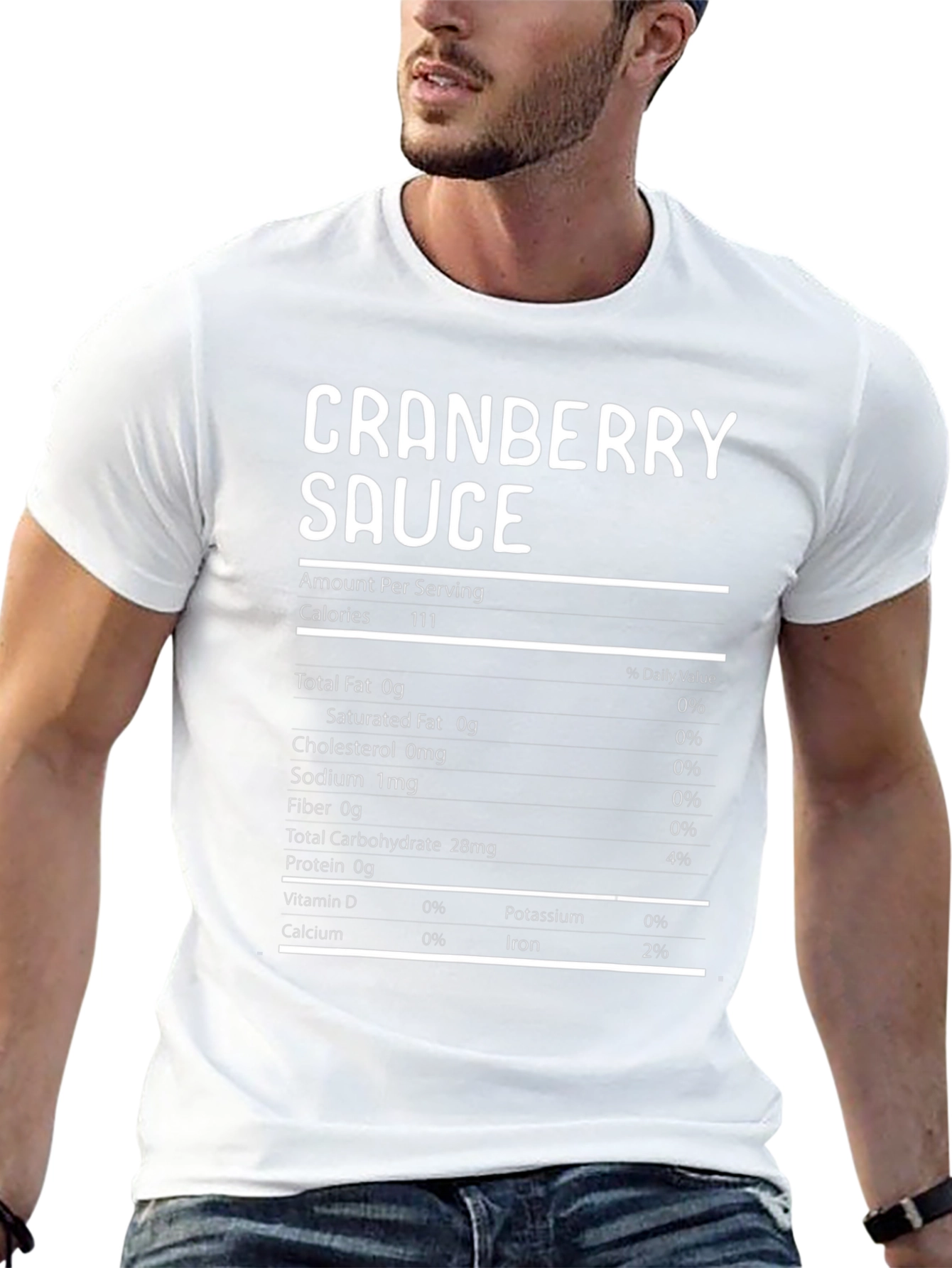 Cranberry Sauce Nutrition Facts T-Shirt