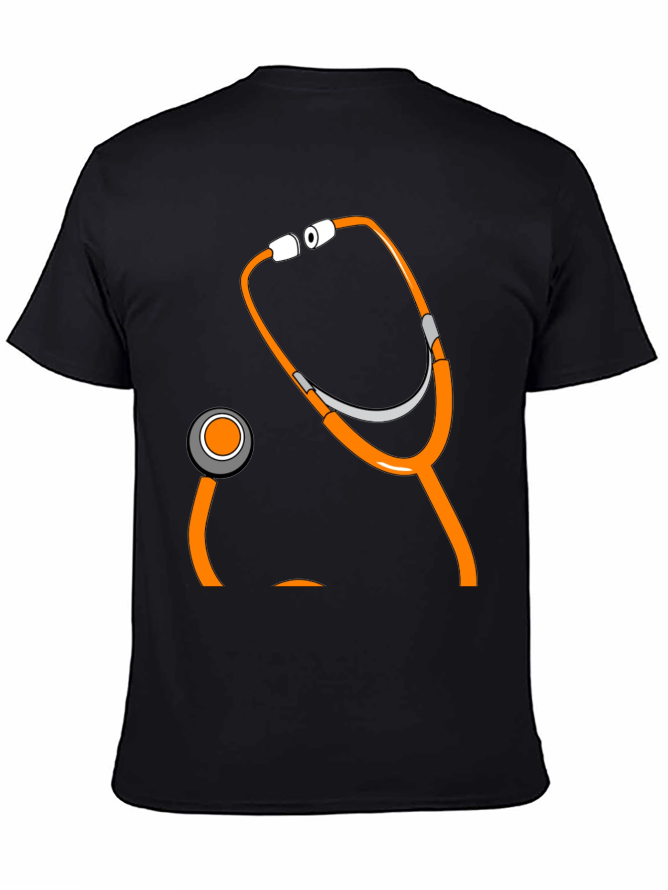 Novelty Stethoscope Graphic Tee - Medical Humor Apparel