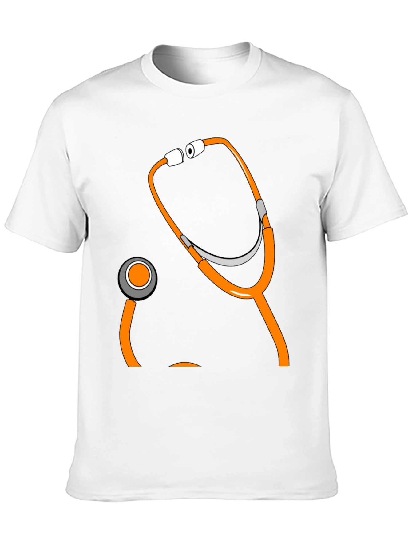 Novelty Stethoscope Graphic Tee - Medical Humor Apparel