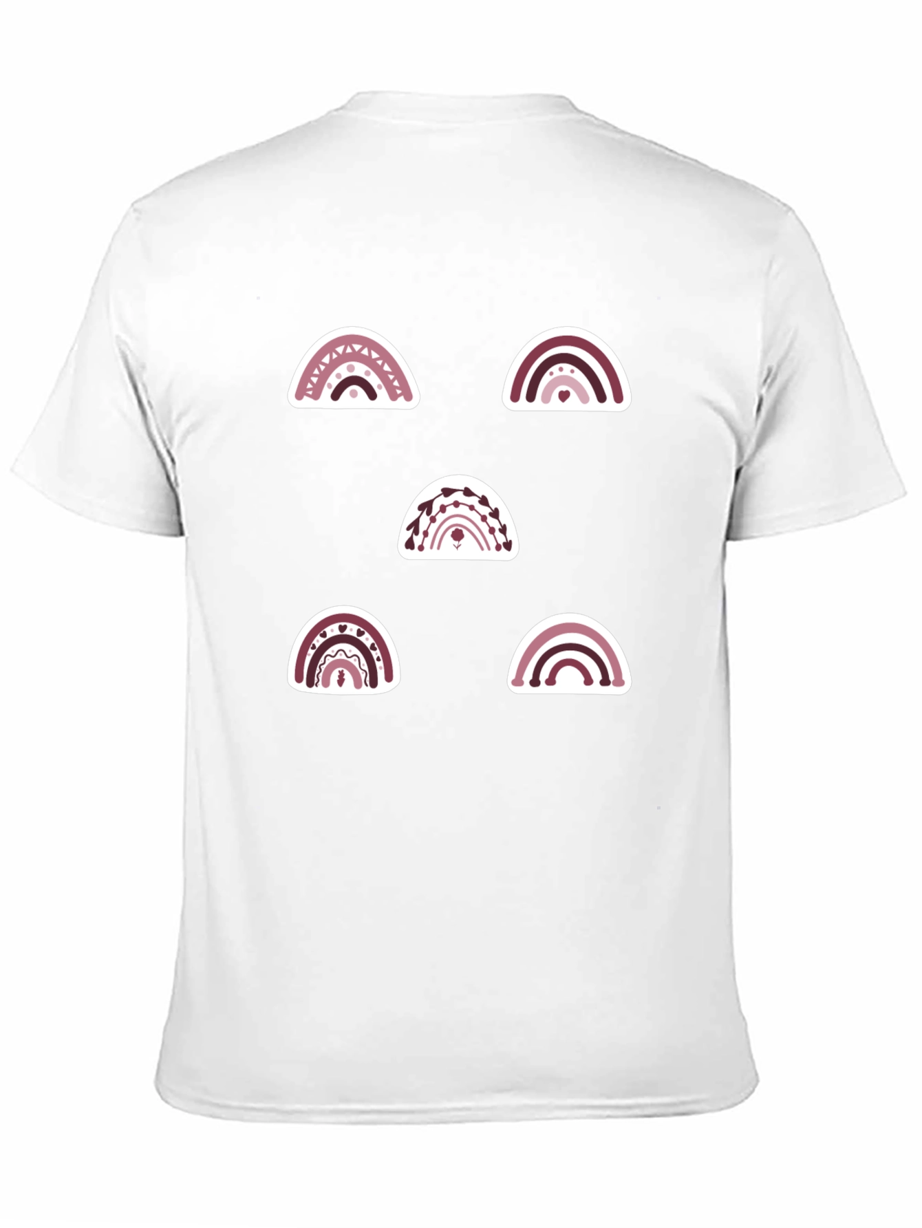 Rainbow Graphic Tee - Trendy Casual Shirt