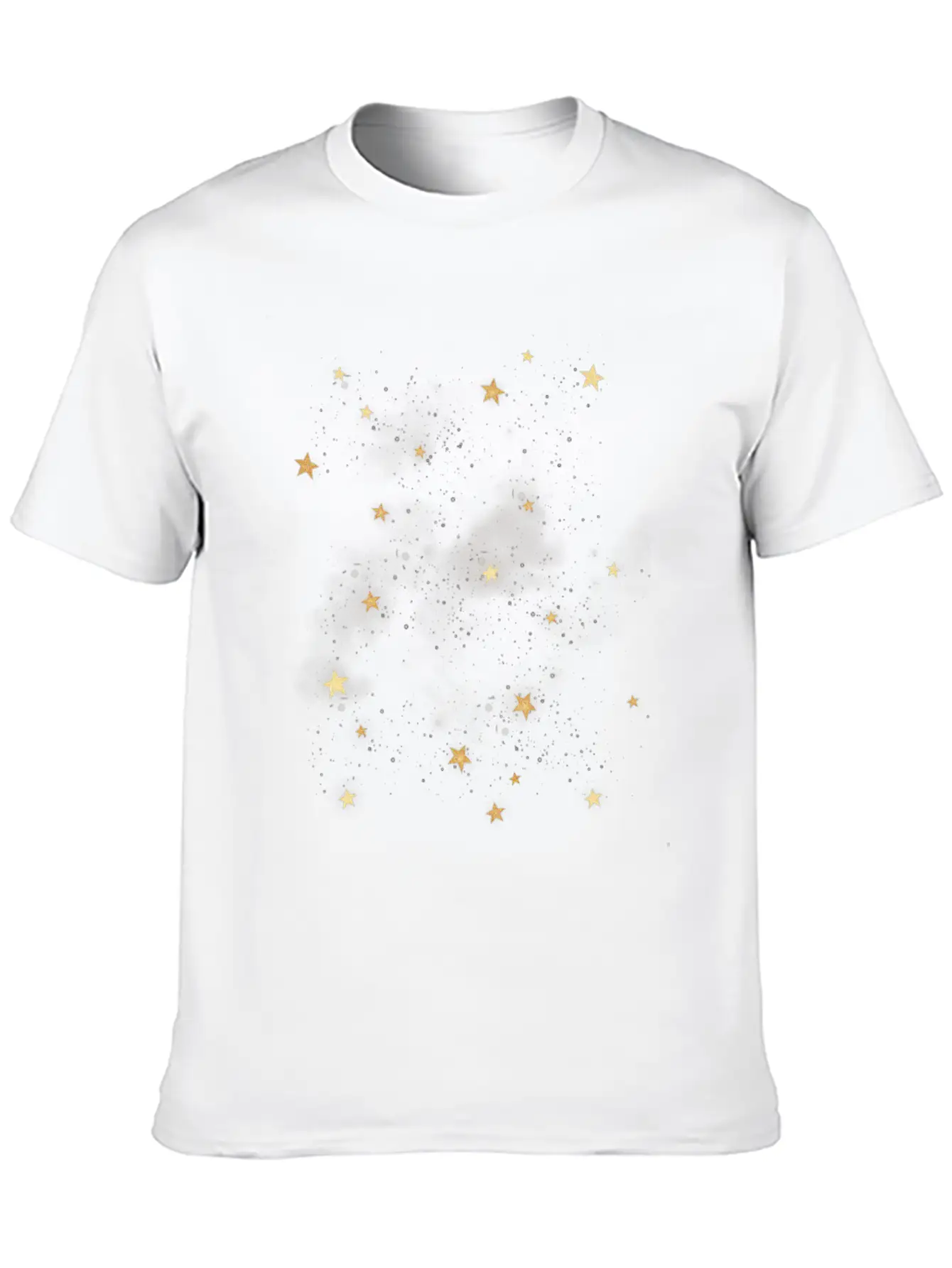 Celestial Space Aesthetic Galaxy Stars Timeless Short Sleeve Tee – Comfy And Minimalist Design