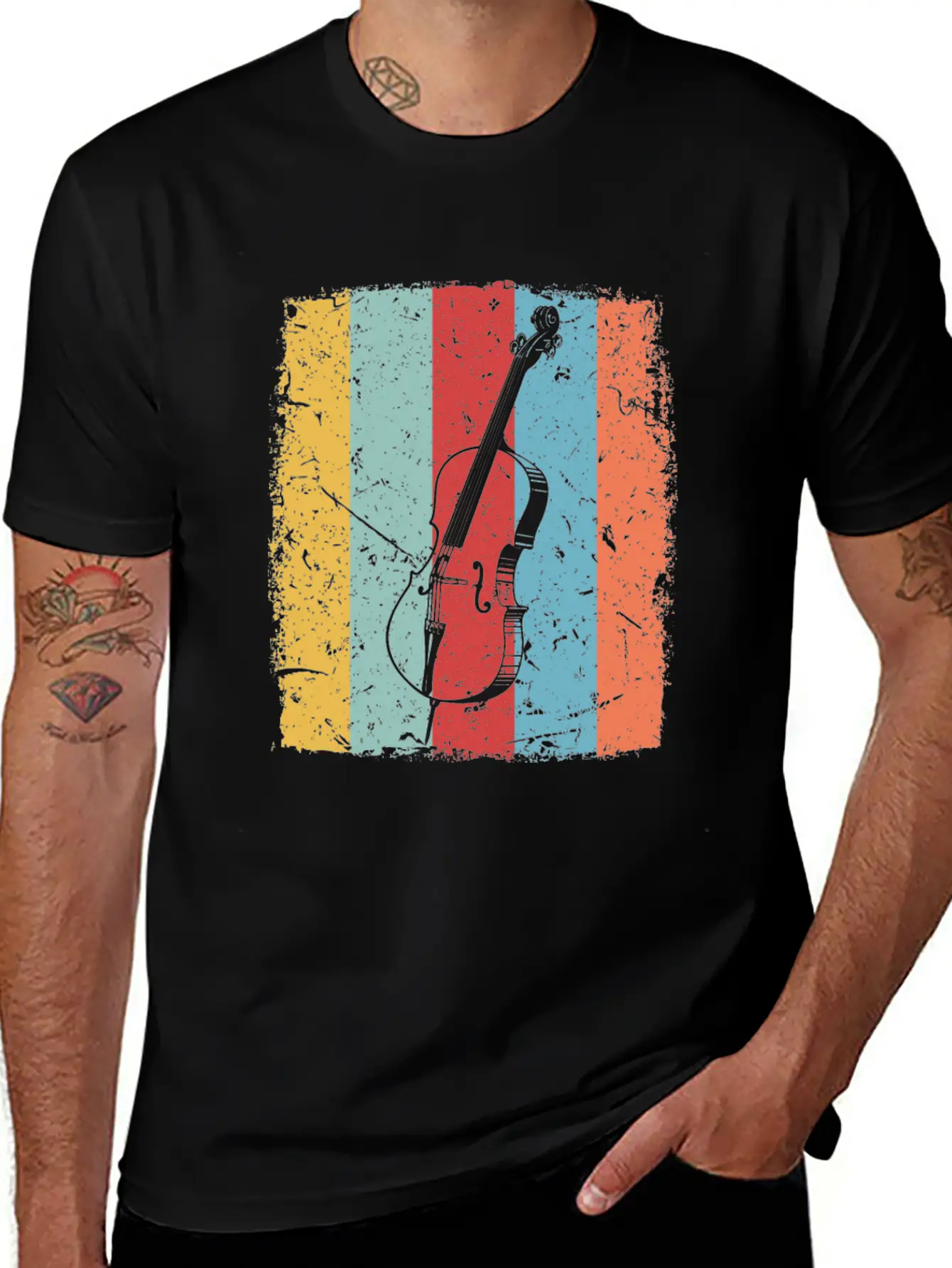Cello Orchestra Stylish Everyday T-Shirt – Unisex Basic Cotton Tee