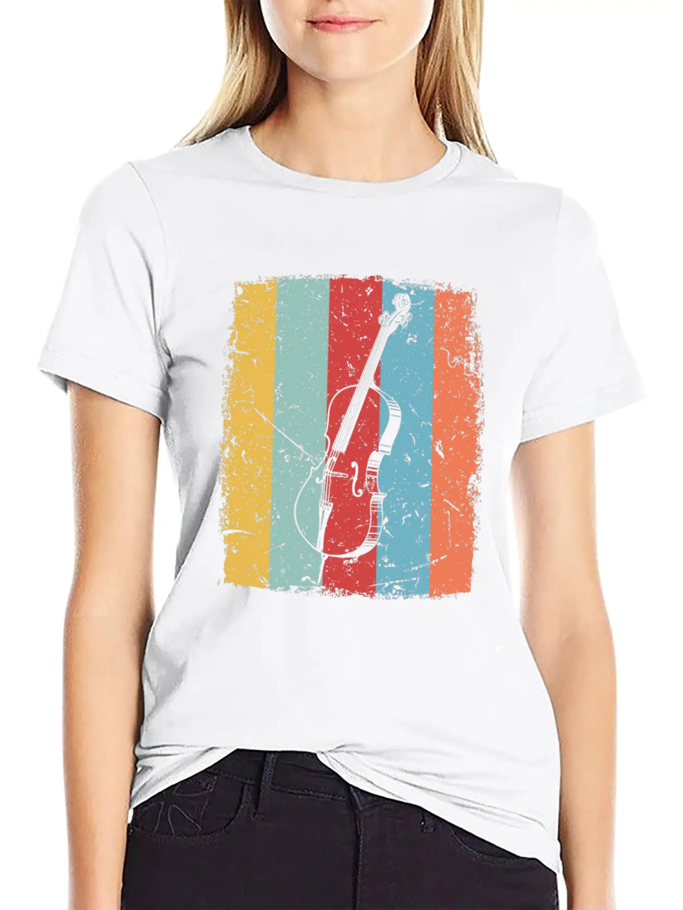 Cello Orchestra Stylish Everyday T-Shirt – Unisex Basic Cotton Tee