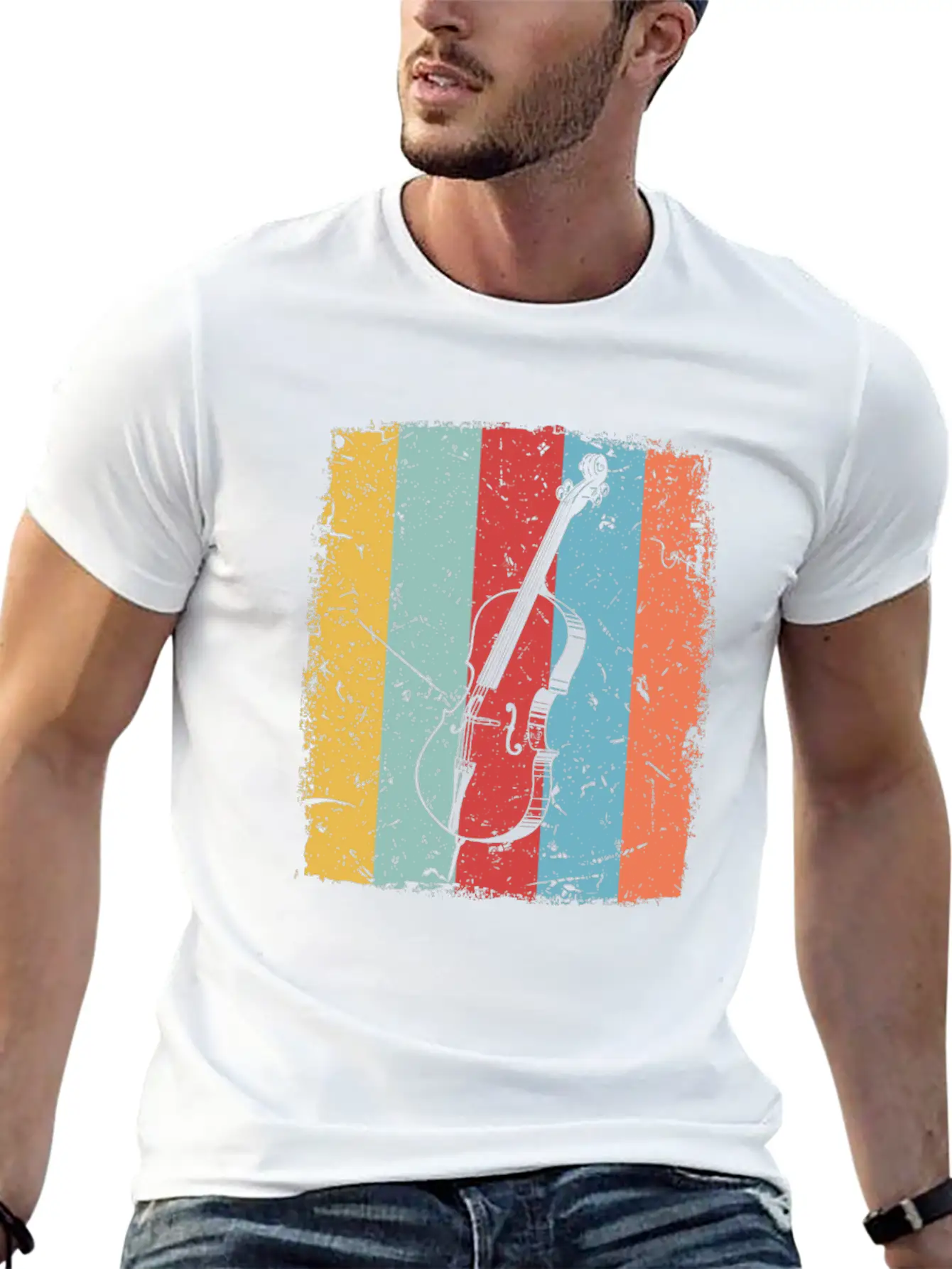 Cello Orchestra Stylish Everyday T-Shirt – Unisex Basic Cotton Tee