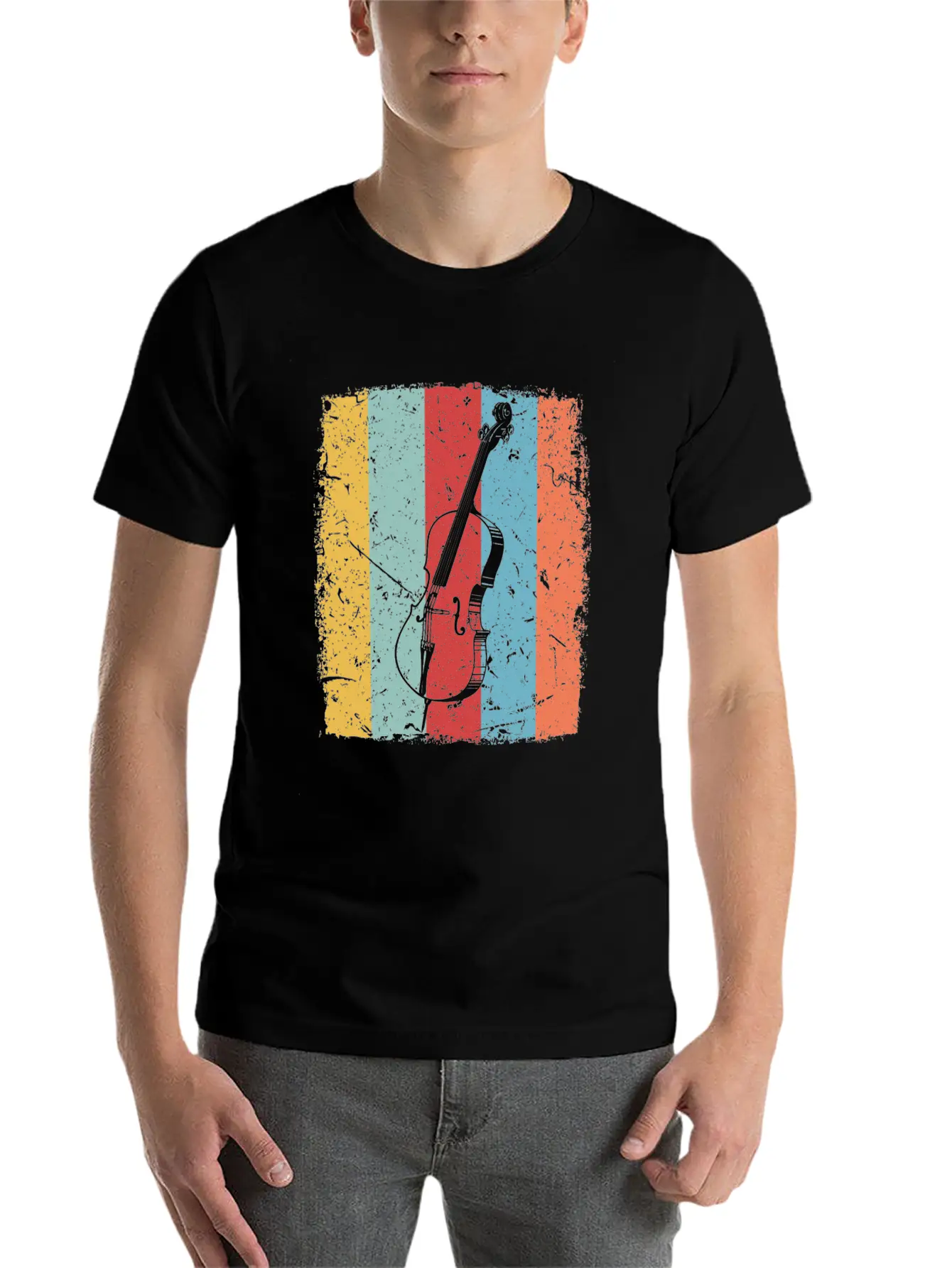 Cello Orchestra Stylish Everyday T-Shirt – Unisex Basic Cotton Tee