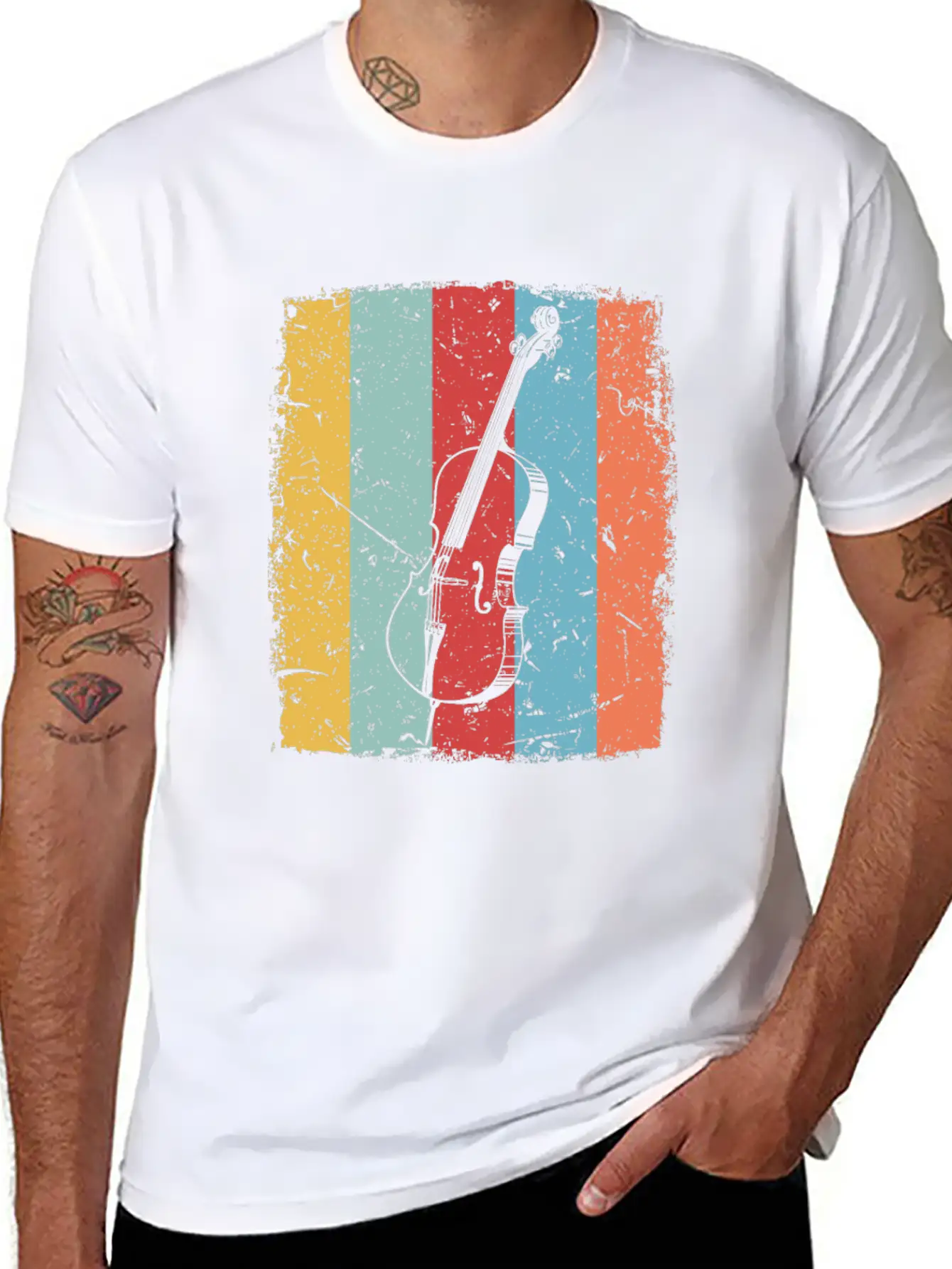 Cello Orchestra Stylish Everyday T-Shirt – Unisex Basic Cotton Tee