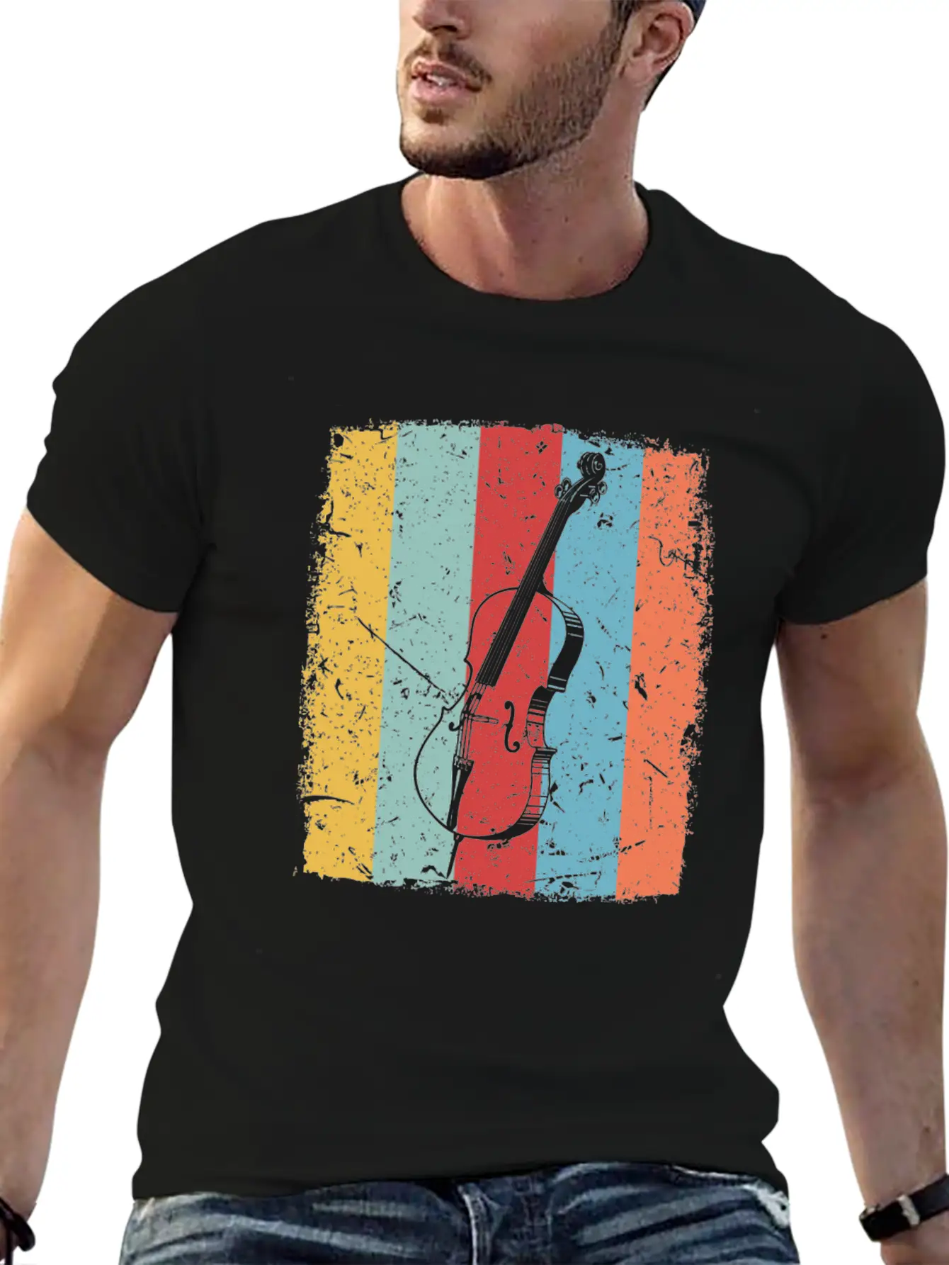 Cello Orchestra Stylish Everyday T-Shirt – Unisex Basic Cotton Tee