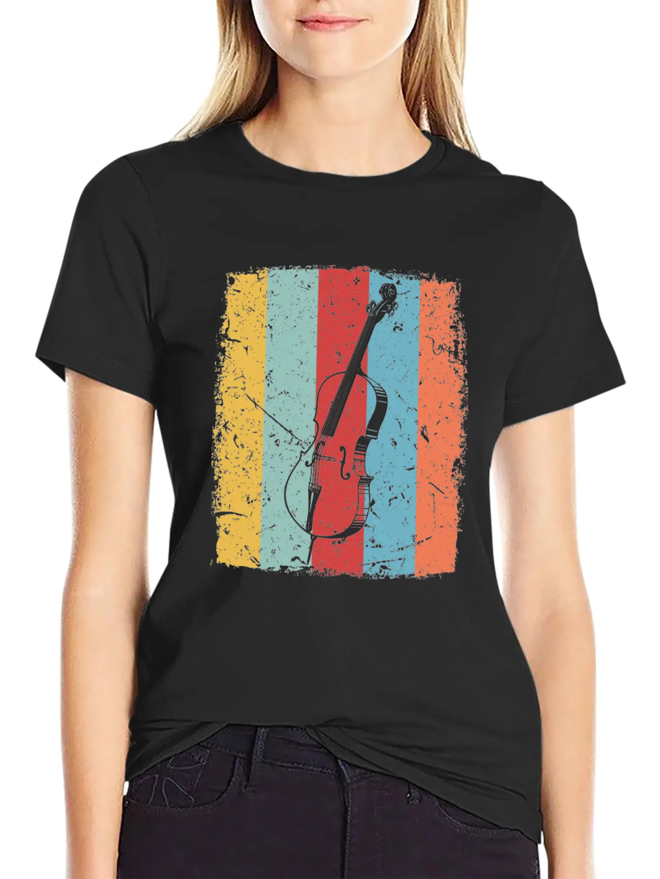 Cello Orchestra Stylish Everyday T-Shirt – Unisex Basic Cotton Tee