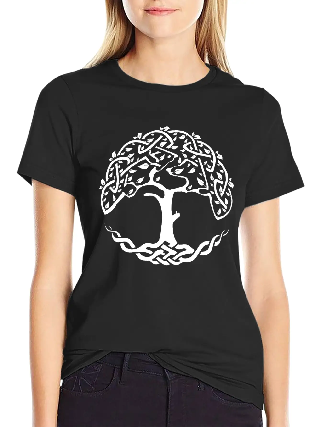 Celtic Symbols Tree Of Life - Gift Idea Timeless Short Sleeve Tee – Comfy And Minimalist Design