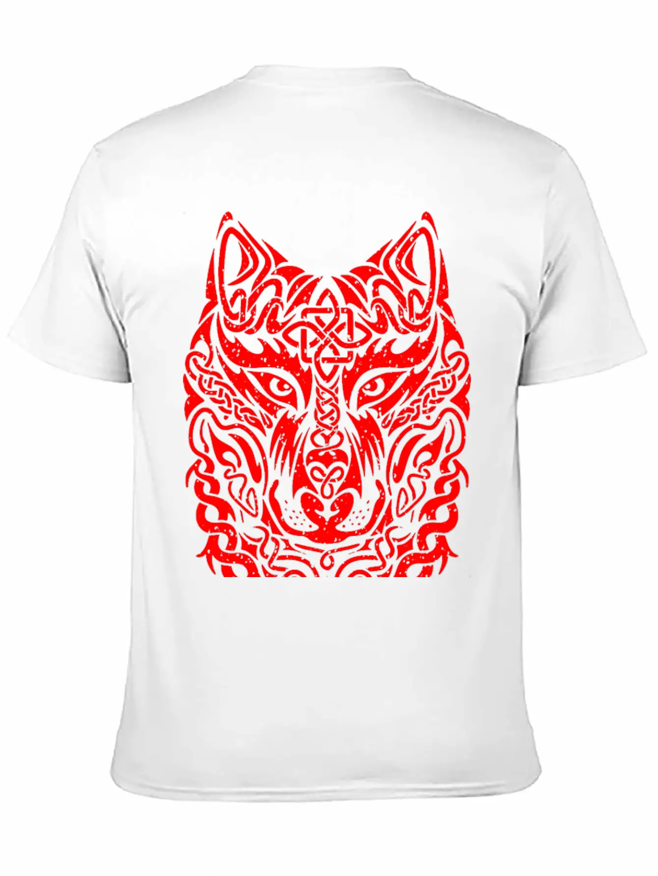 Celtic Wolf Basic Graphic T-Shirt – Daily Comfort In Soft Cotton