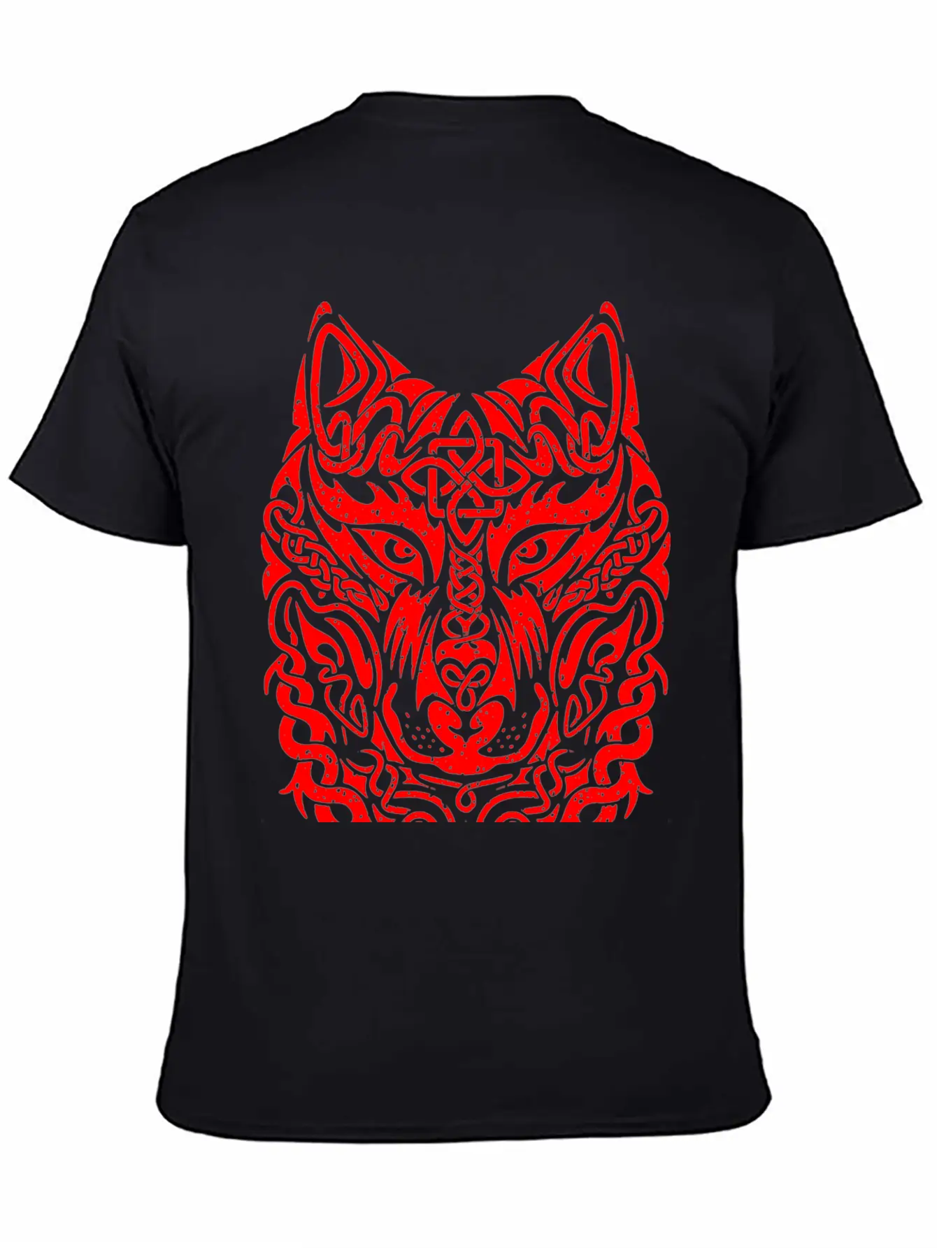 Celtic Wolf Basic Graphic T-Shirt – Daily Comfort In Soft Cotton