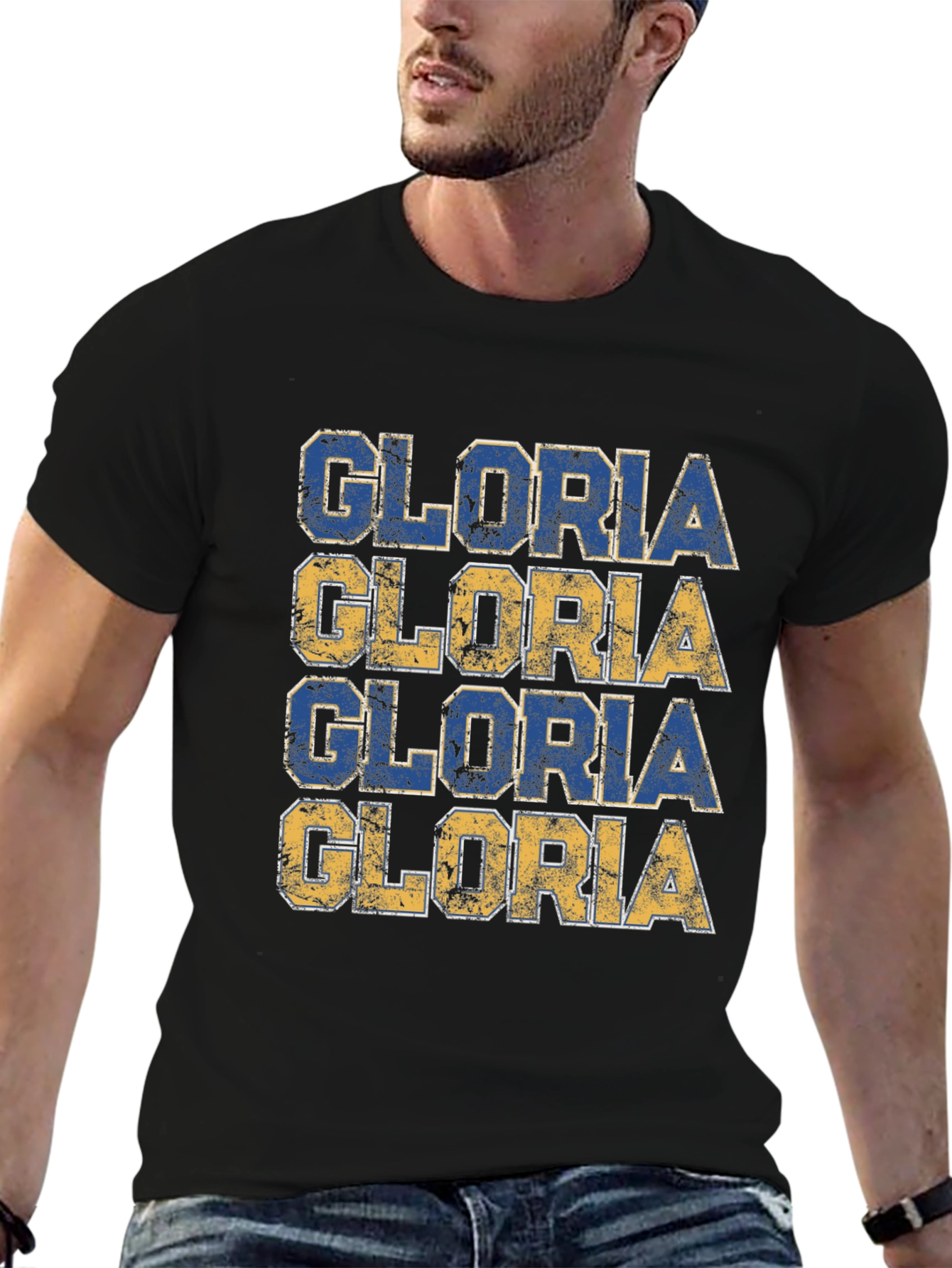 Gloria Graphic Tee - Trendy Casual Shirt