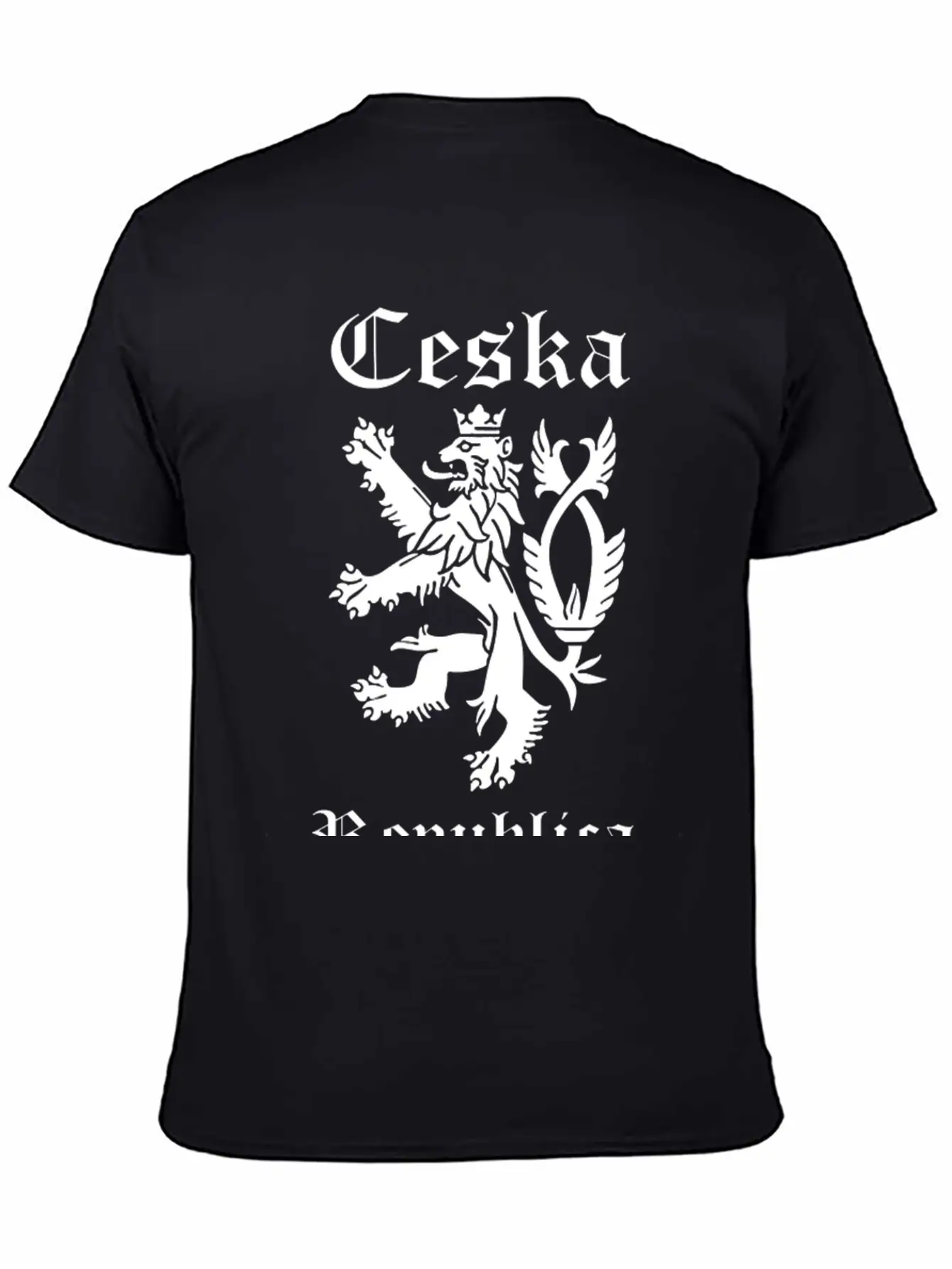 CESKA Czech Republic Lion Rampant Comfortable Minimalist Graphic Tee – Summer Style Essential