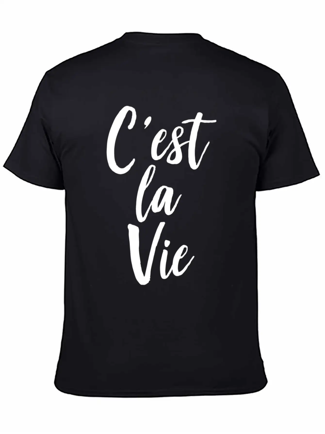 C'Est La Vie Basic Graphic T-Shirt – Daily Comfort In Soft Cotton