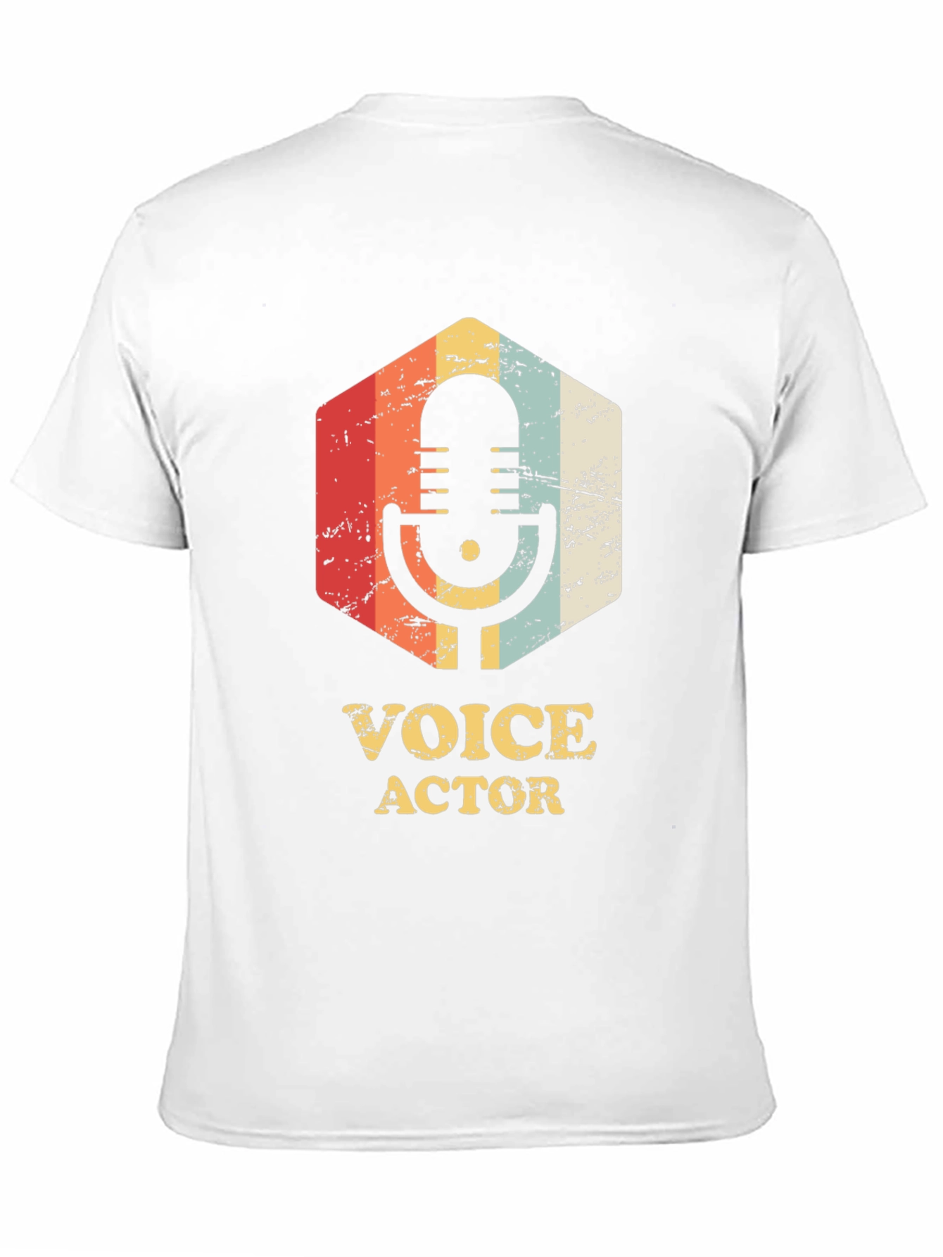 Voice Actor Retro Graphic T-Shirt
