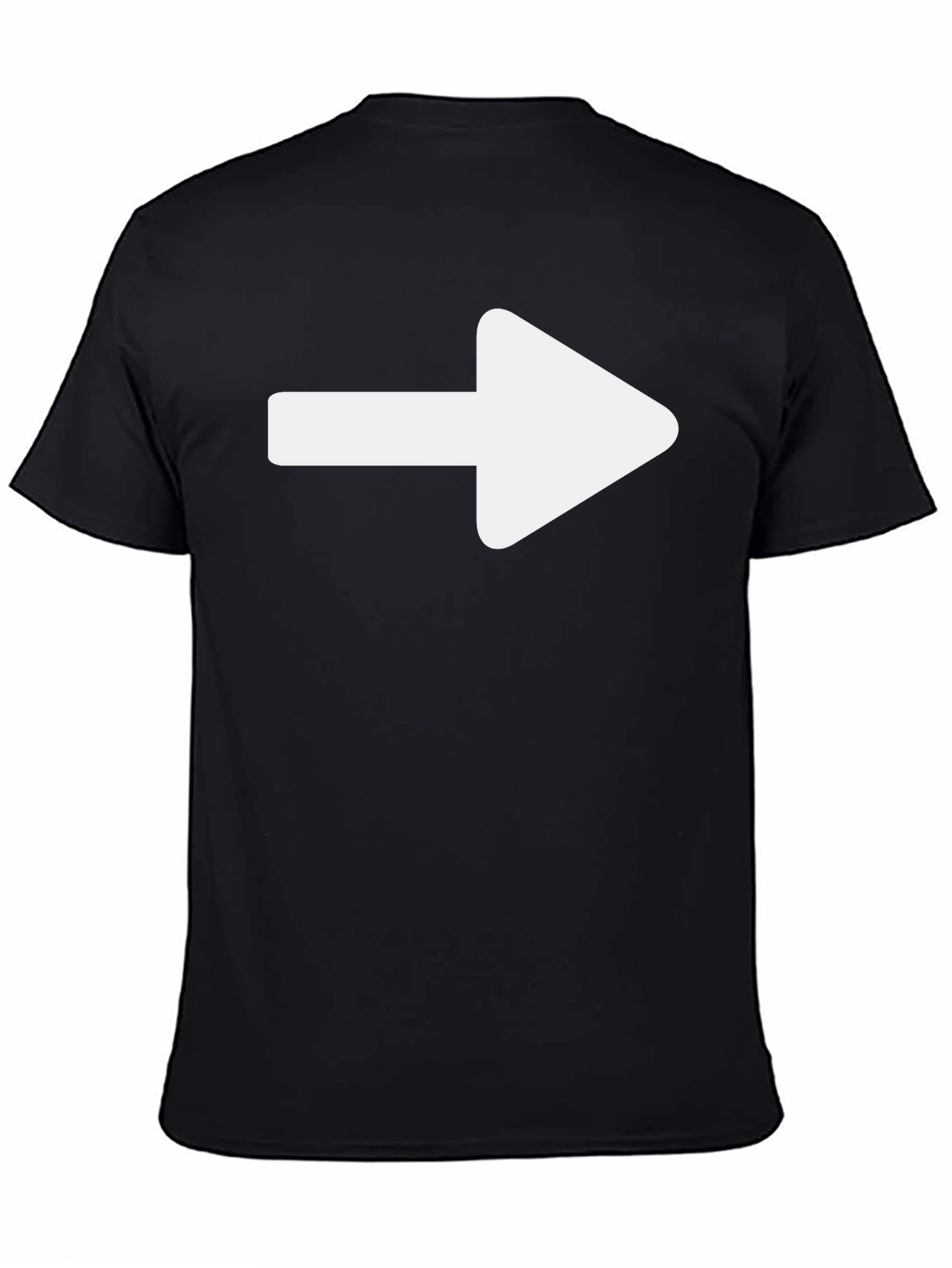 Arrow Graphic Black T-Shirt