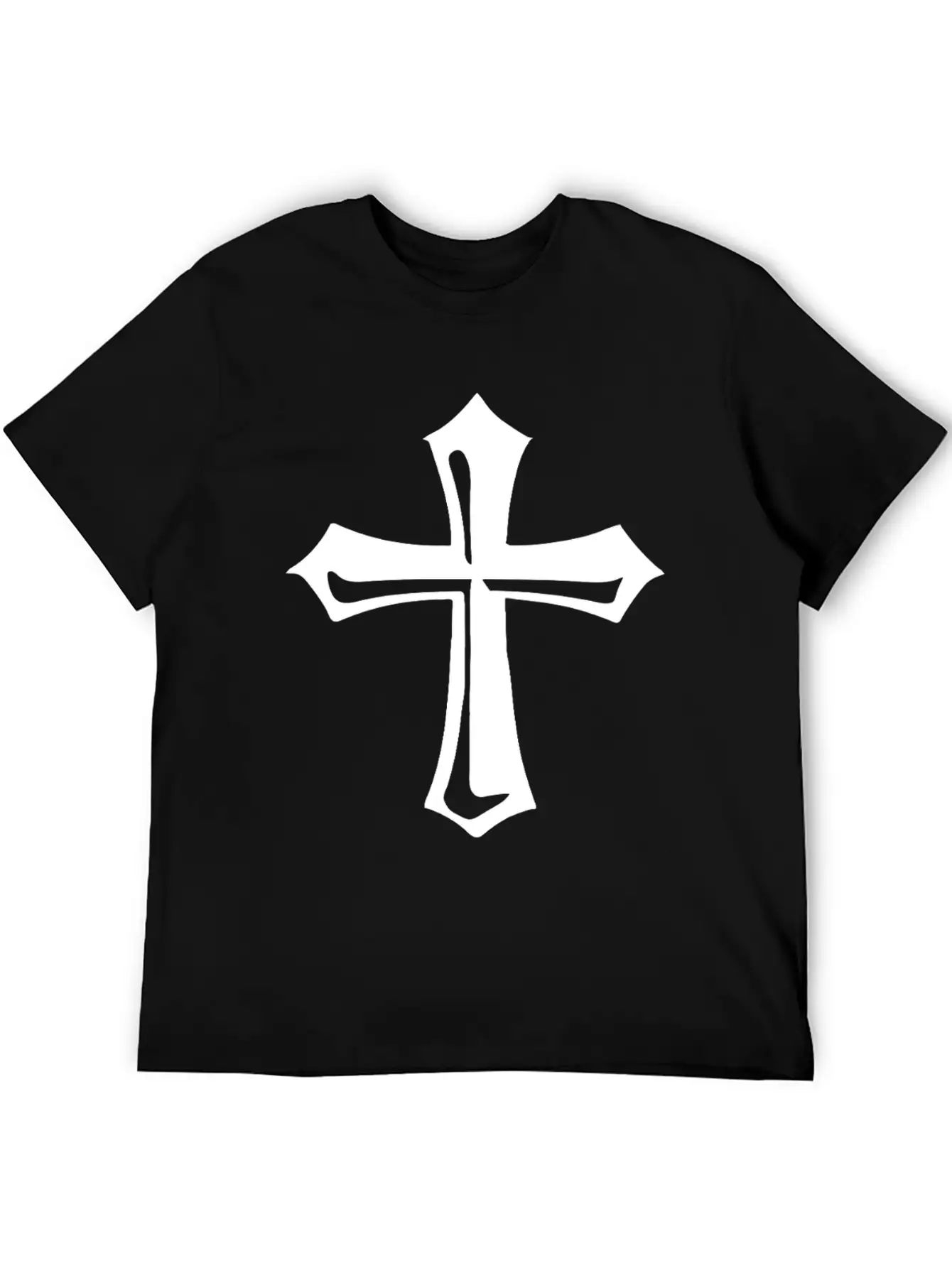Chainmail Cross Jousting Ren Faire Knights Unisex Short Sleeve Soft Cotton T-Shirt – Casual Everyday Wear