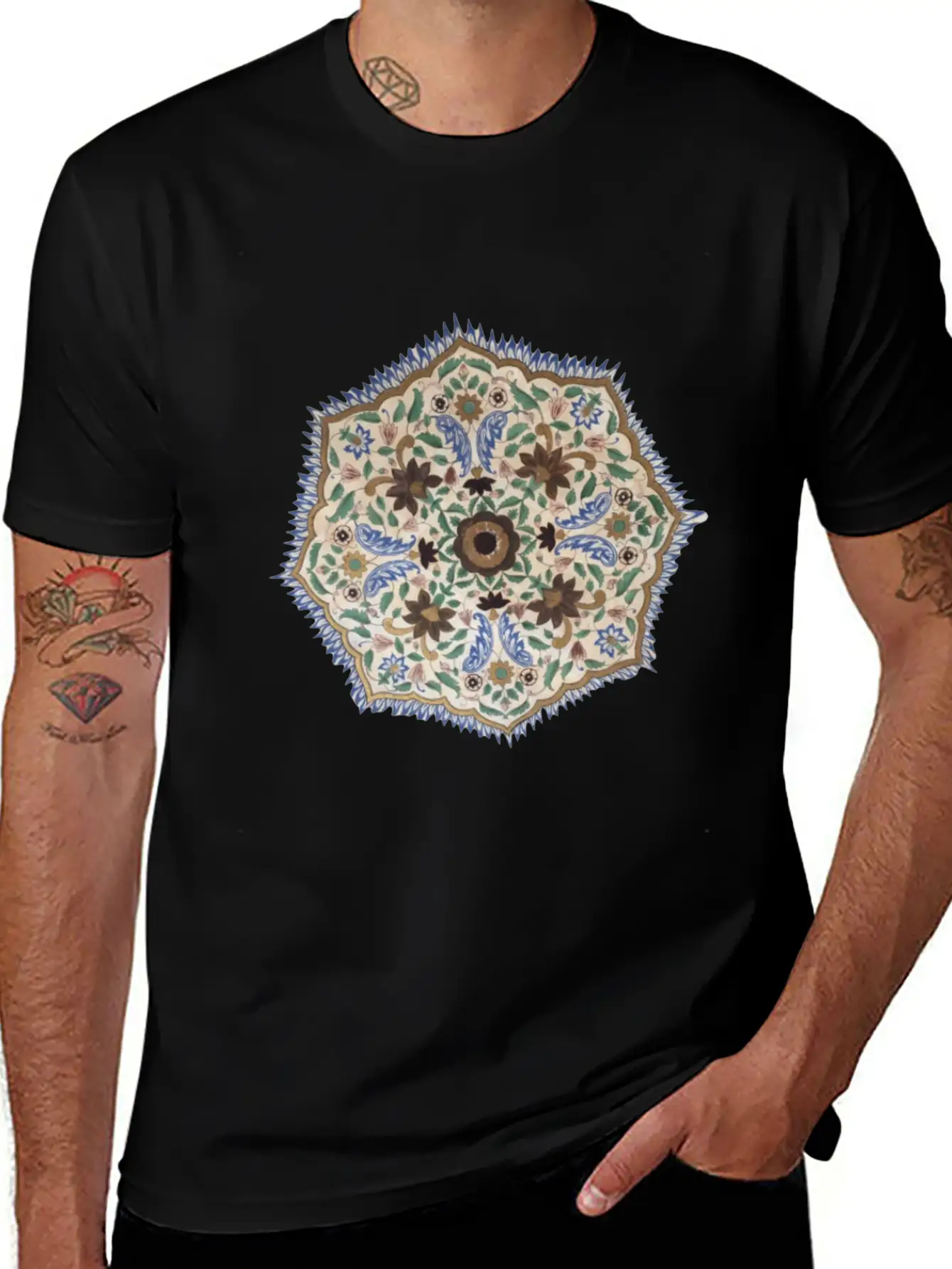 Chakra On Chest Timeless Short Sleeve Tee – Comfy And Minimalist Design