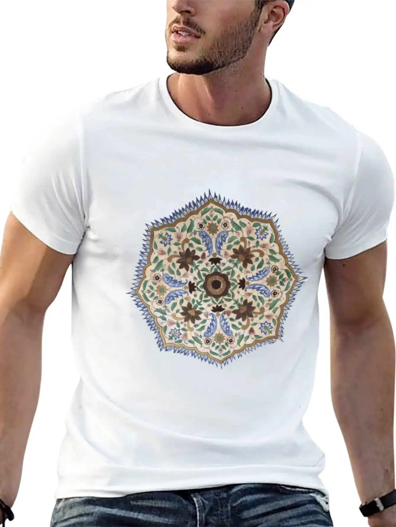Chakra On Chest Timeless Short Sleeve Tee – Comfy And Minimalist Design